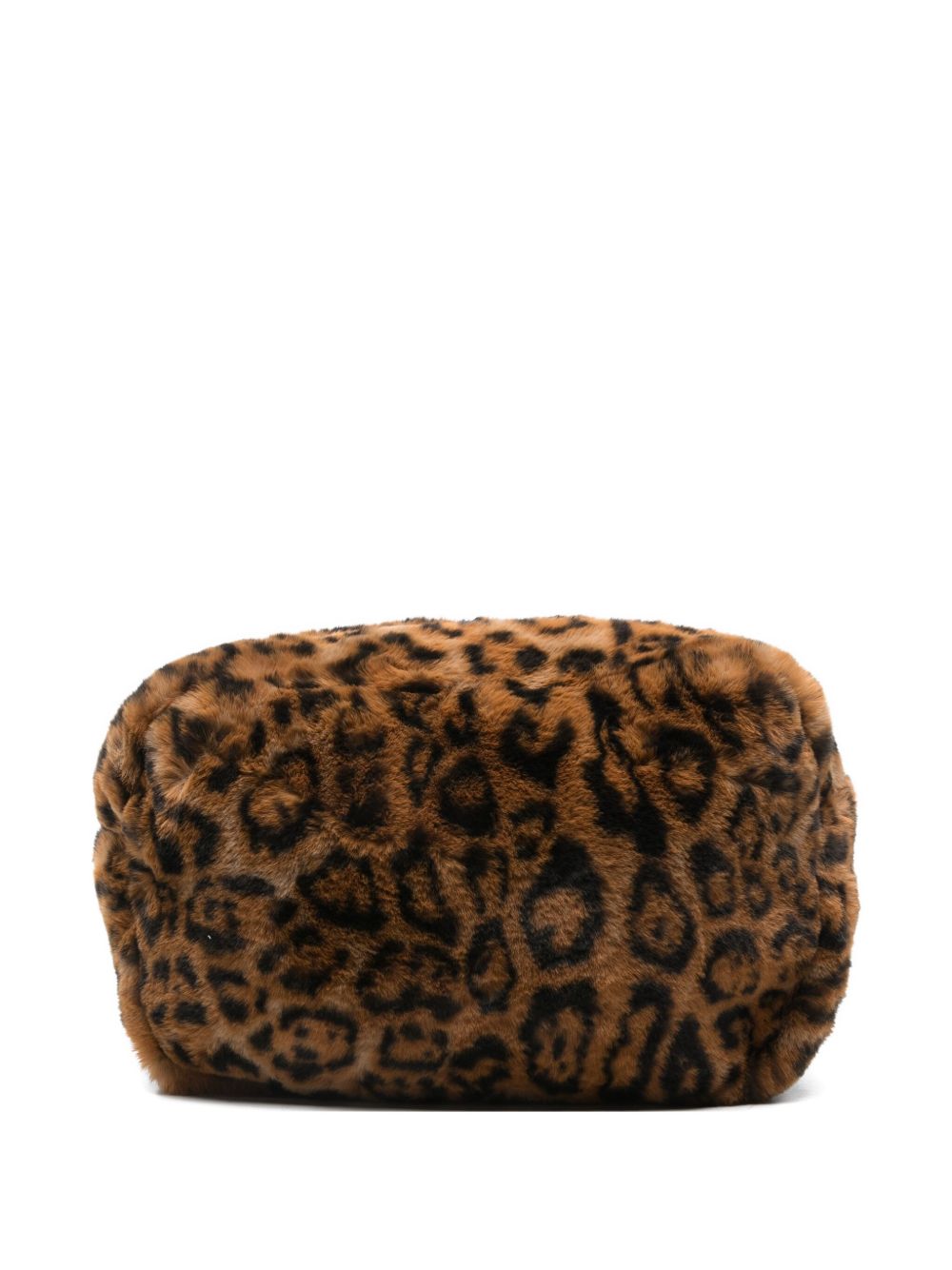 APPARIS Jumbo Leopard Print Noor Pouch Handbag