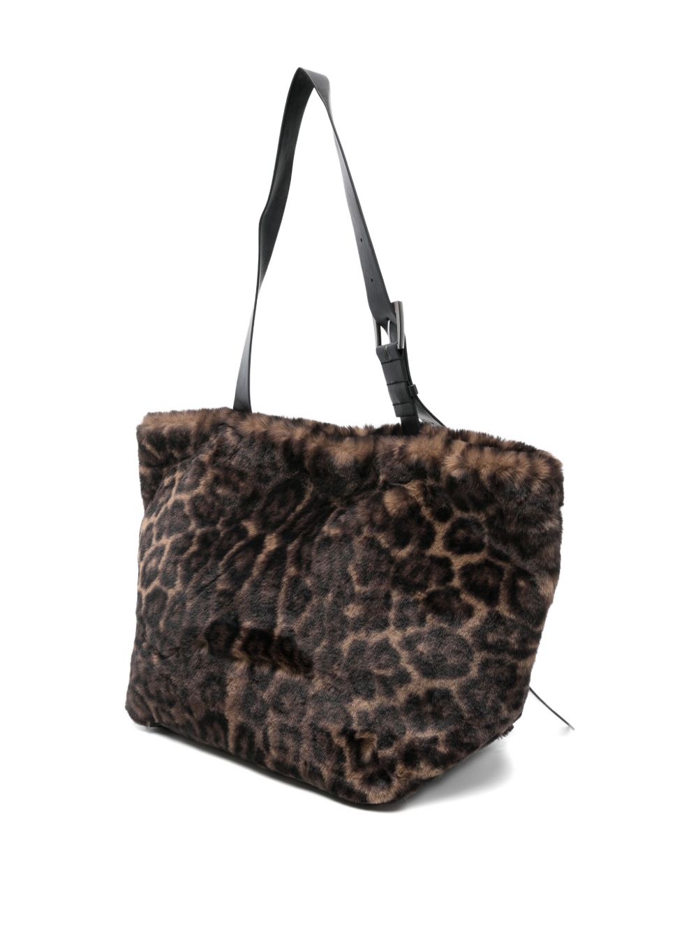APPARIS Leopard Print Tote Handbag with Adjustable Shoulder Strap