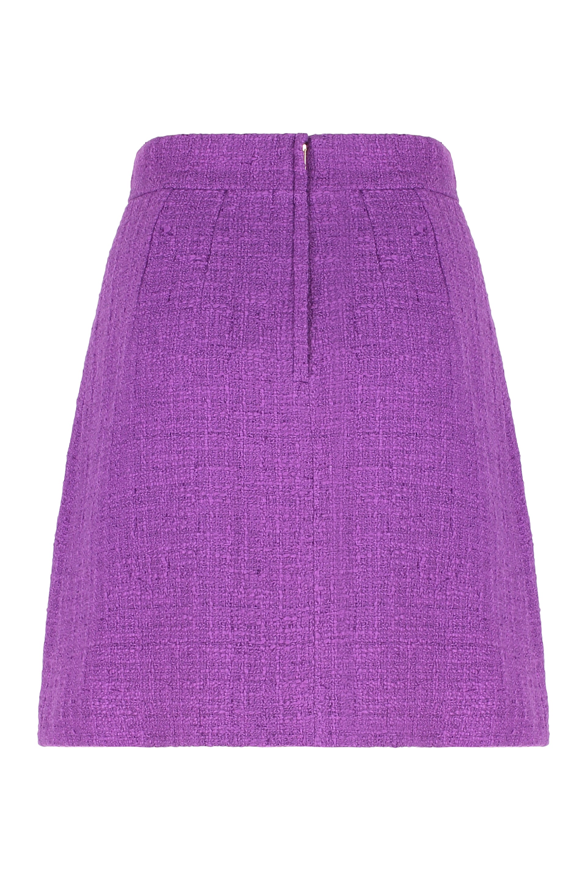 DOLCE & GABBANA Chic Tweed Mini-Skirt
