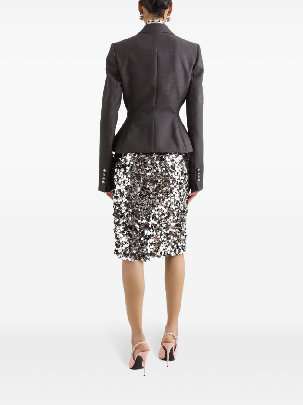 DOLCE & GABBANA Glamorous Sequin Mini Skirt