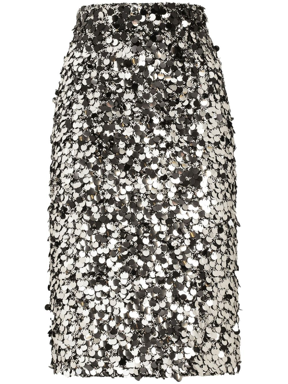 DOLCE & GABBANA Sequined Embellished Midi Skirt