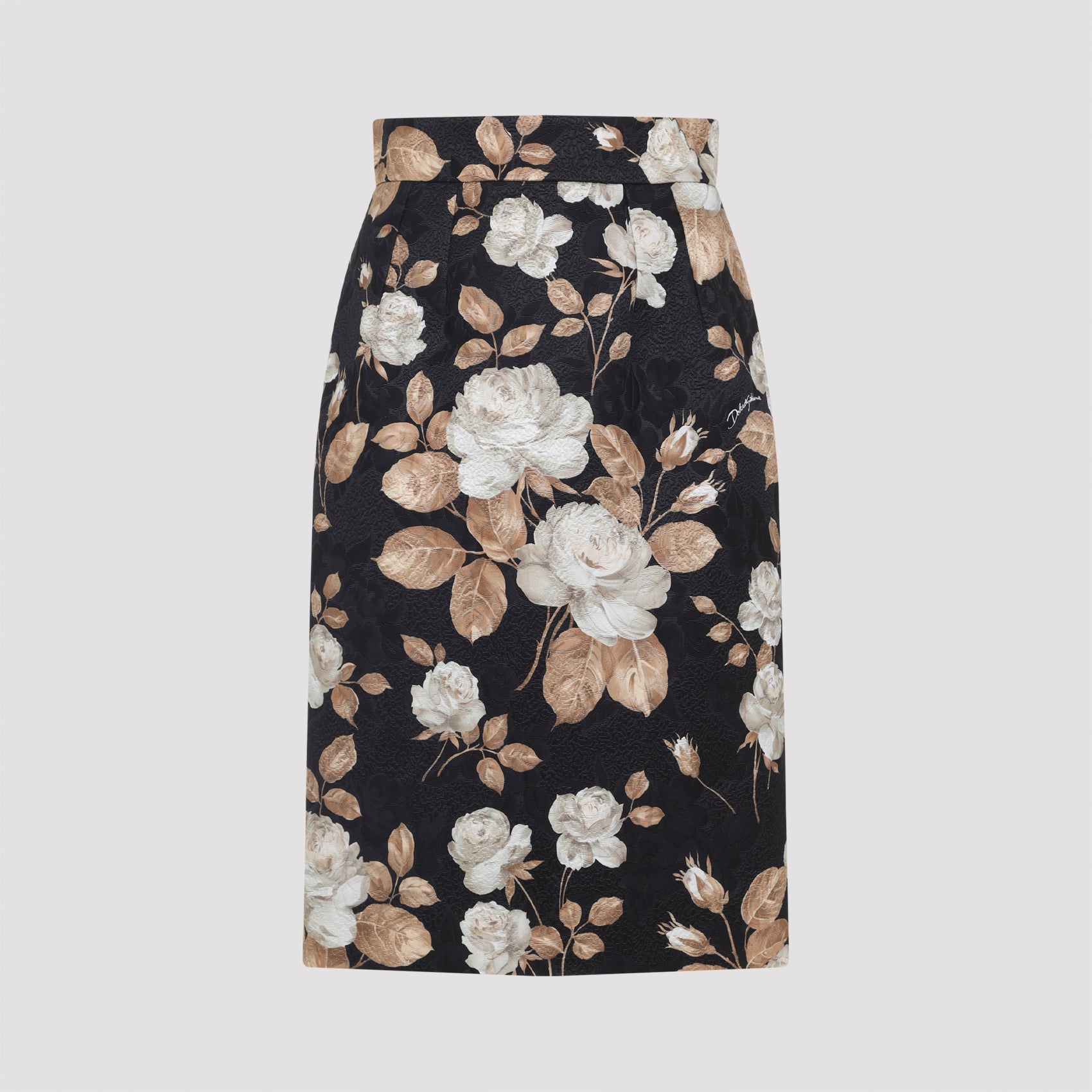 DOLCE & GABBANA Chic Cotton Mini Skirt for Women - Fall/Winter 2025