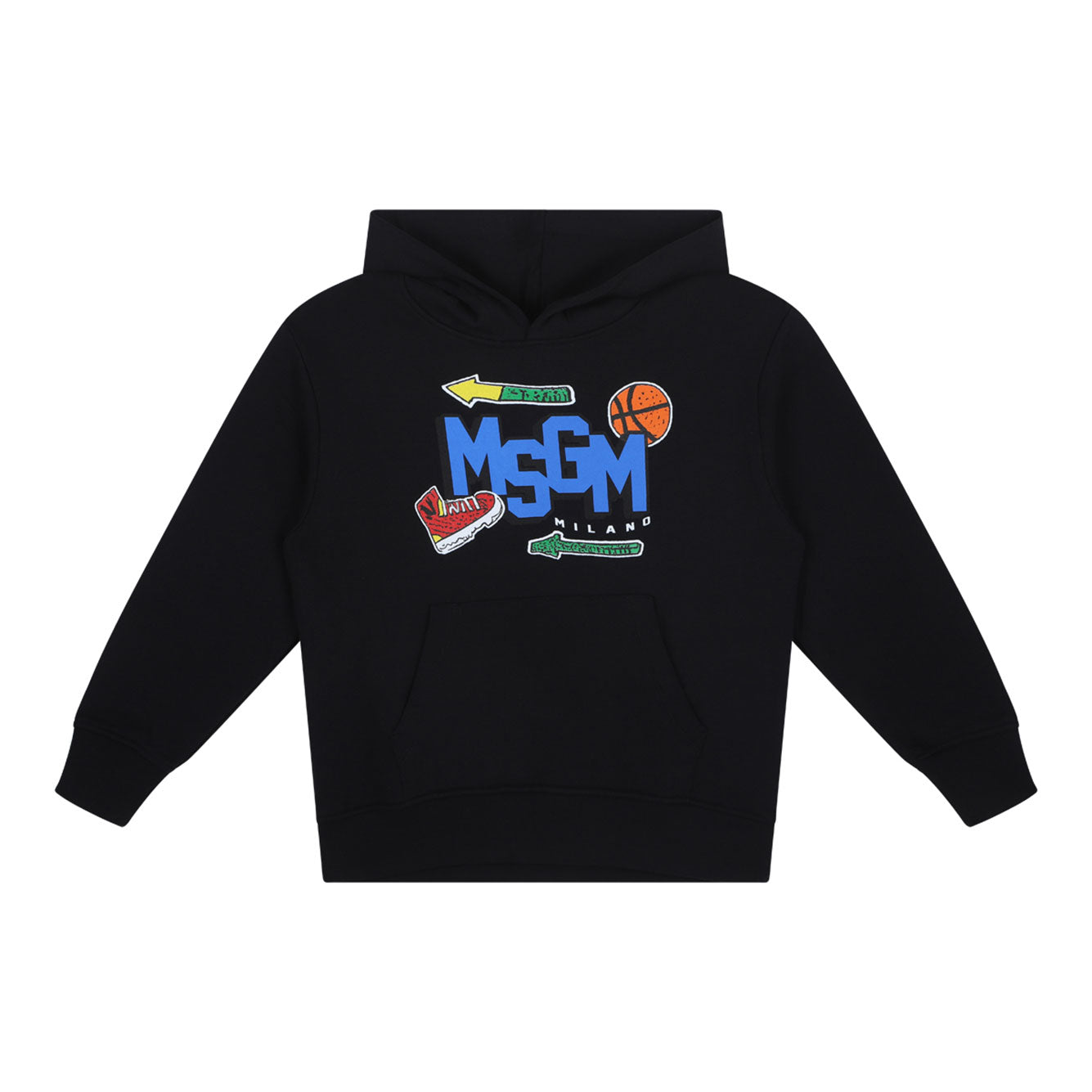 MSGM Cotton Jacket for Boys - FW24 Collection