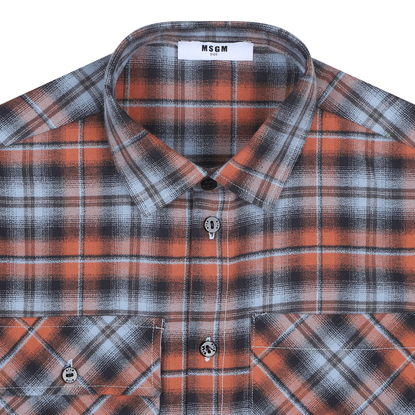 MSGM Mini Cotton Shirt for Boys - FW24 Collection