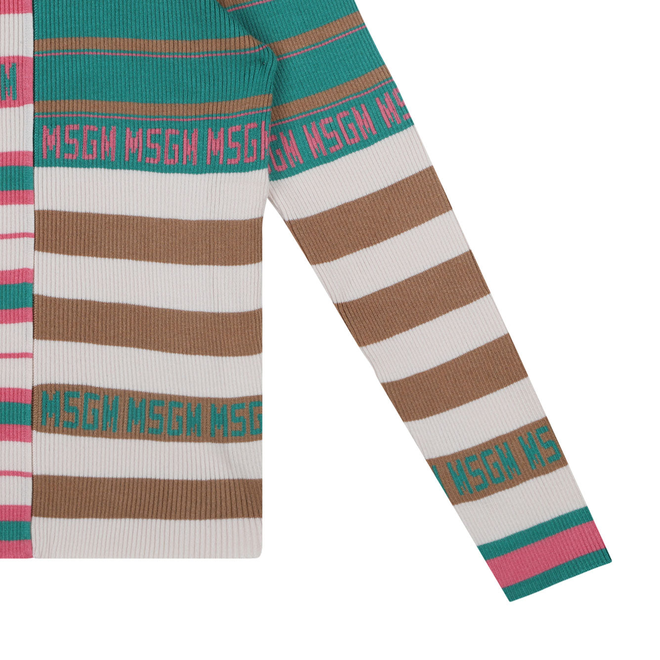MSGM KIDS Mini Multicolour Viscose Sweater for Girls