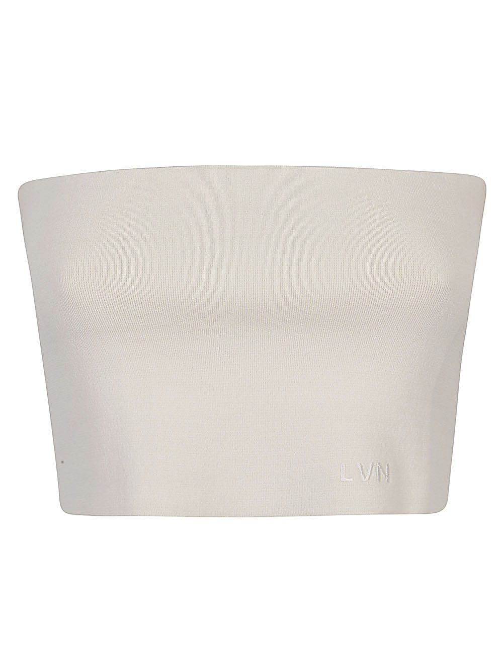 LIVIANA CONTI Bandeau Top with Tone-on-Tone Logo