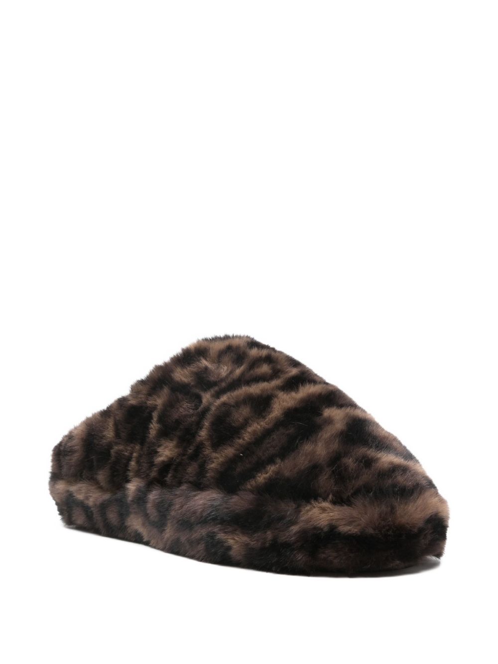 APPARIS Leopard Pattern Slip-On Slippers for Women