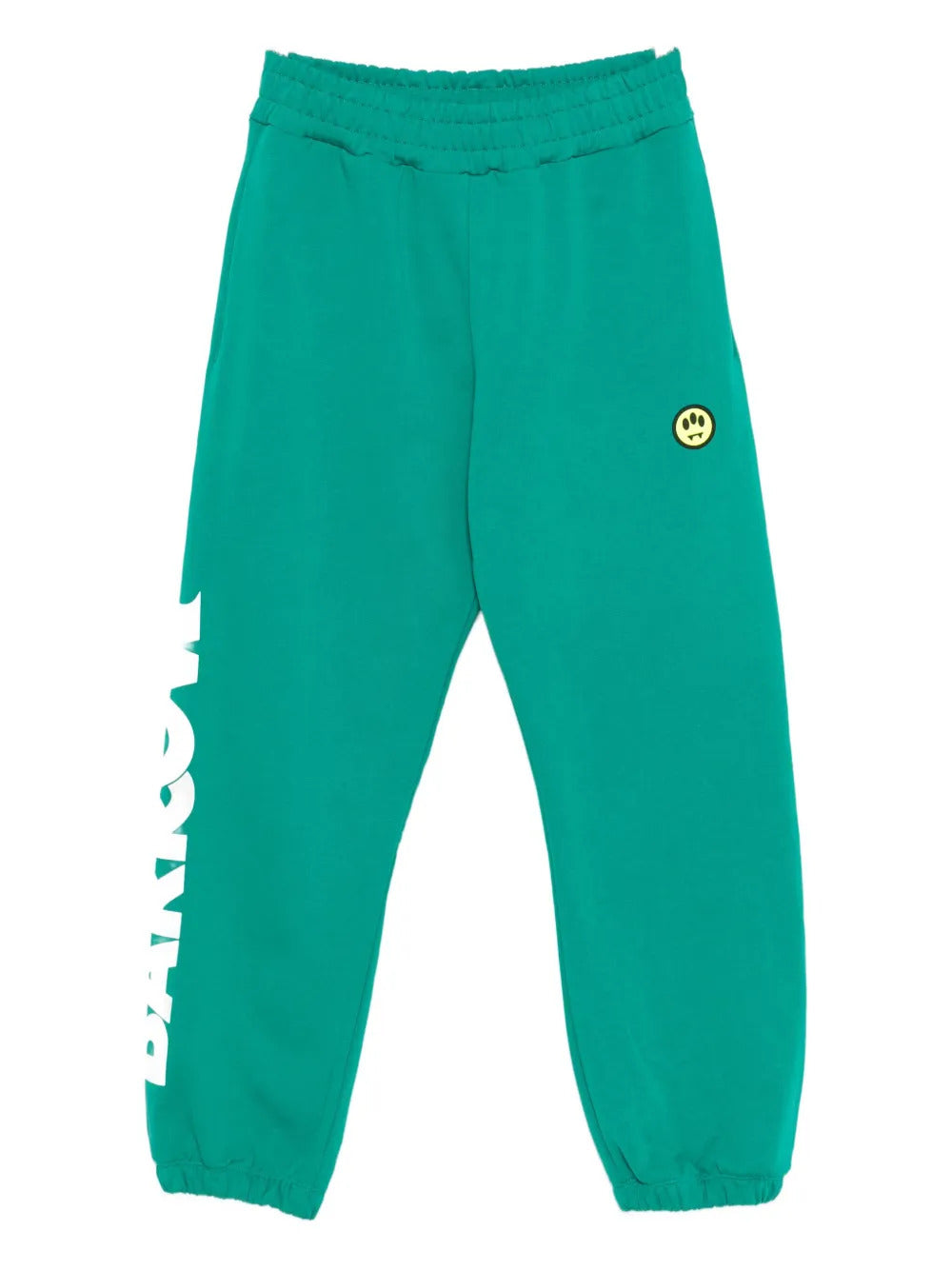 BARROW Iconic Sweatpants with Smiley Face Print for Men