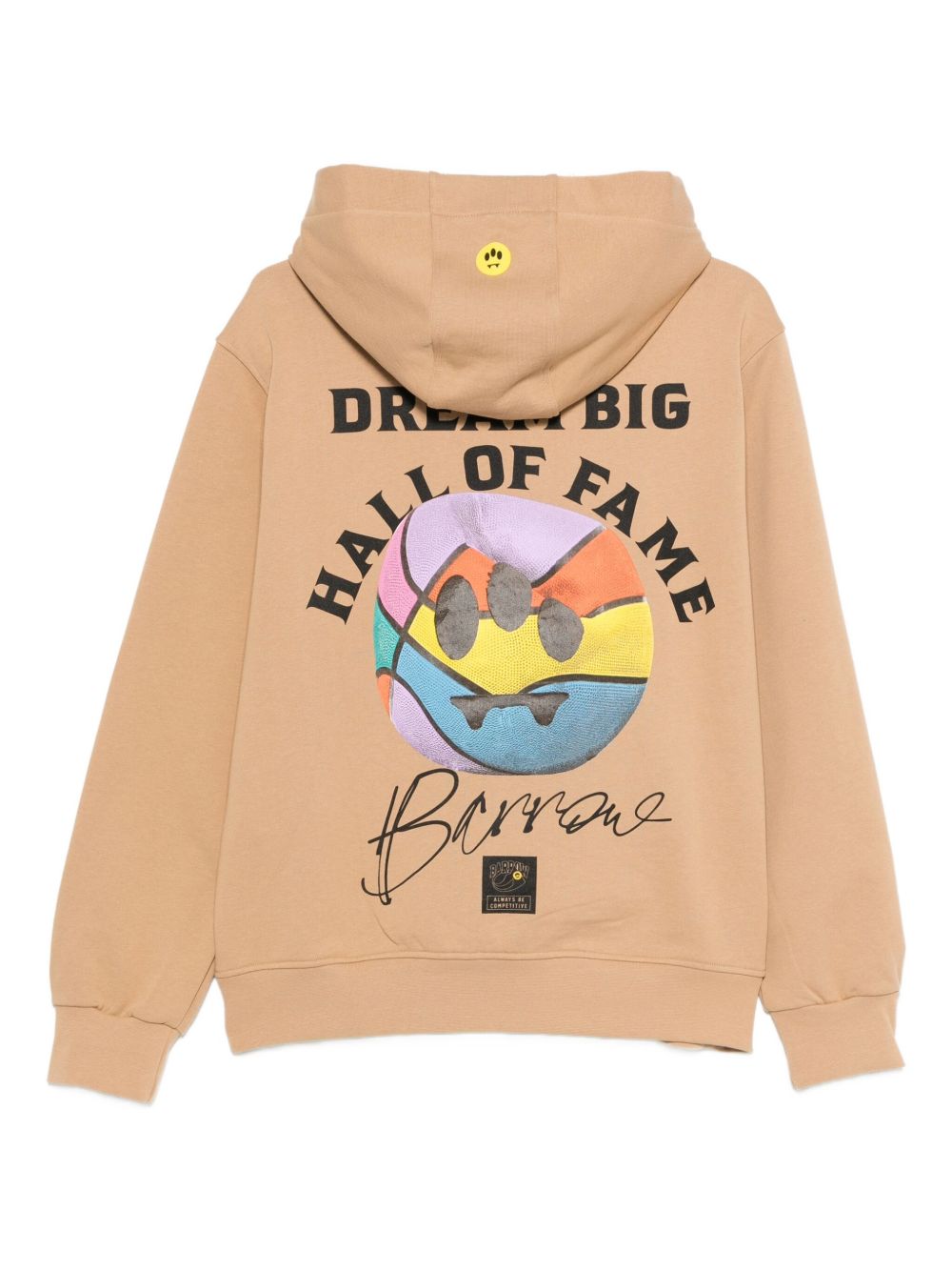 BARROW Unisex Hoodie with Logo and Back Print