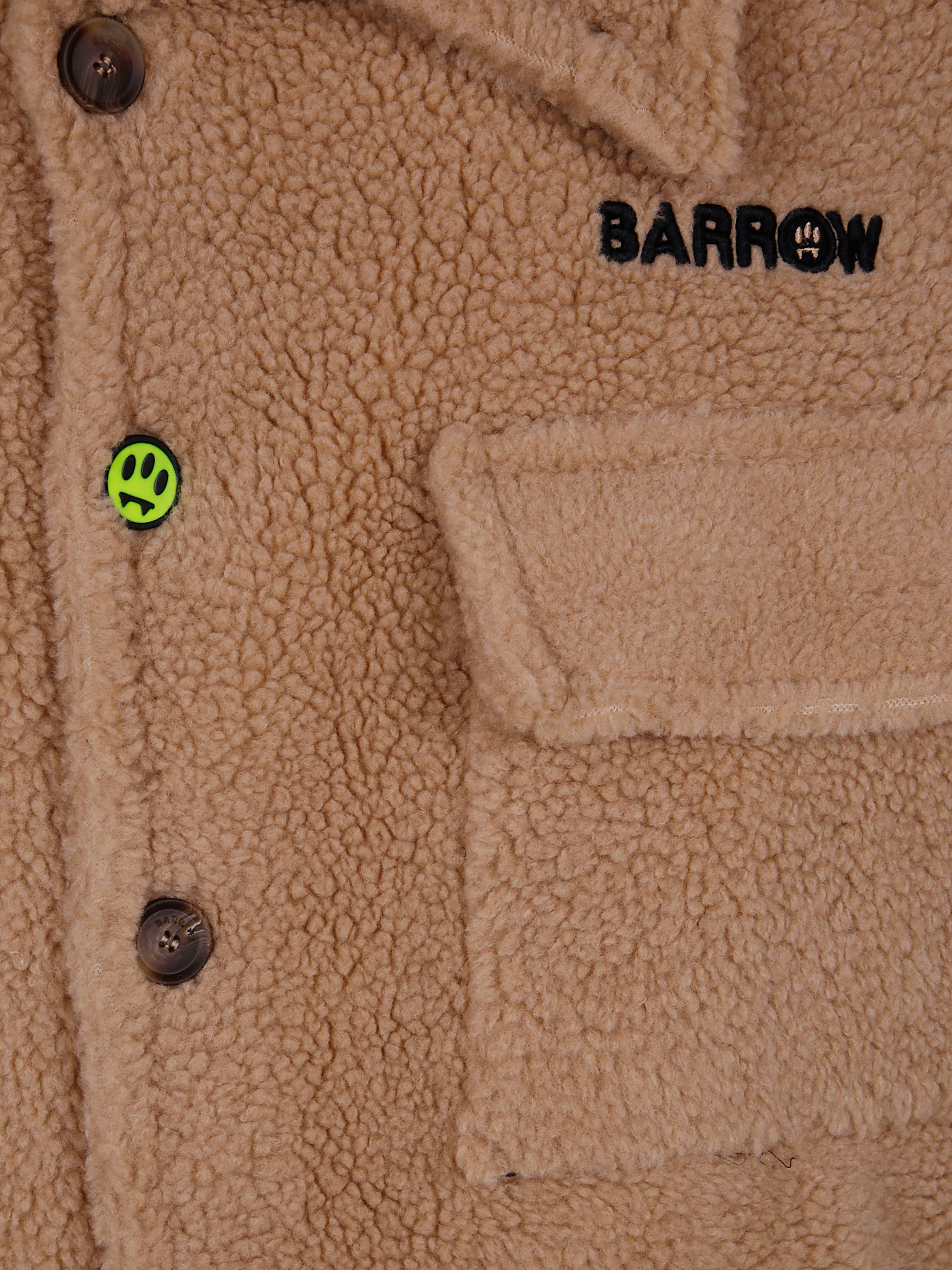 BARROW Unisex Teddy Jacket for FW25