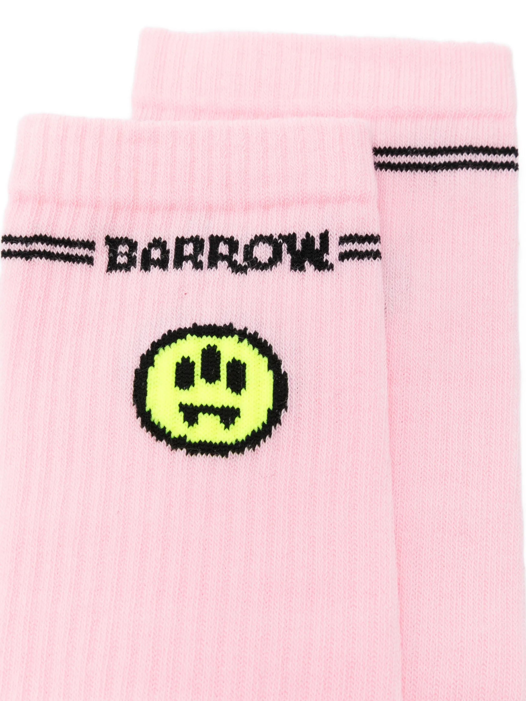 BARROW Unisex Terry Socks with Contrasting Logo - FW25