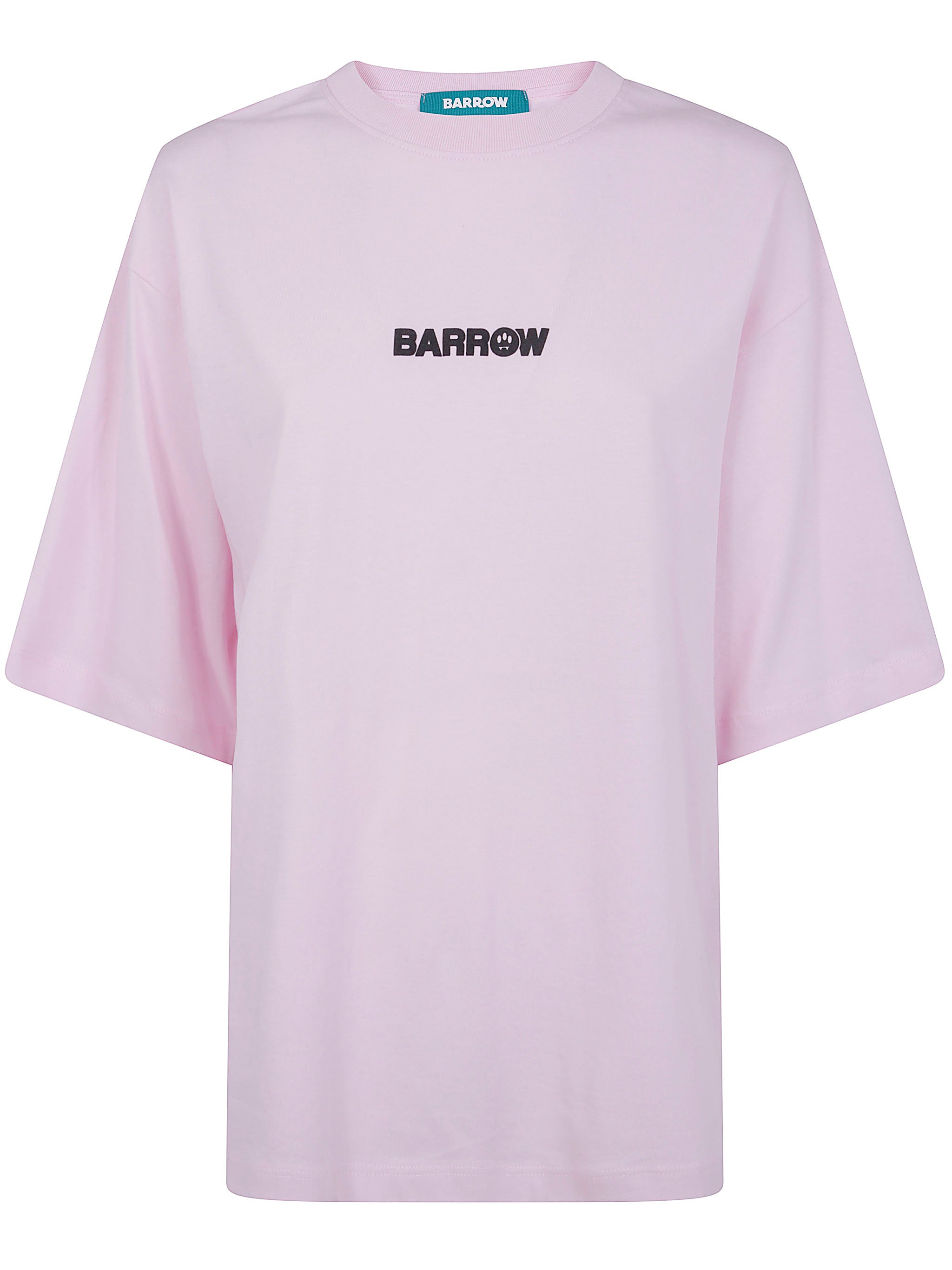 BARROW Unisex Crew Neck T-Shirt with Logo and Print