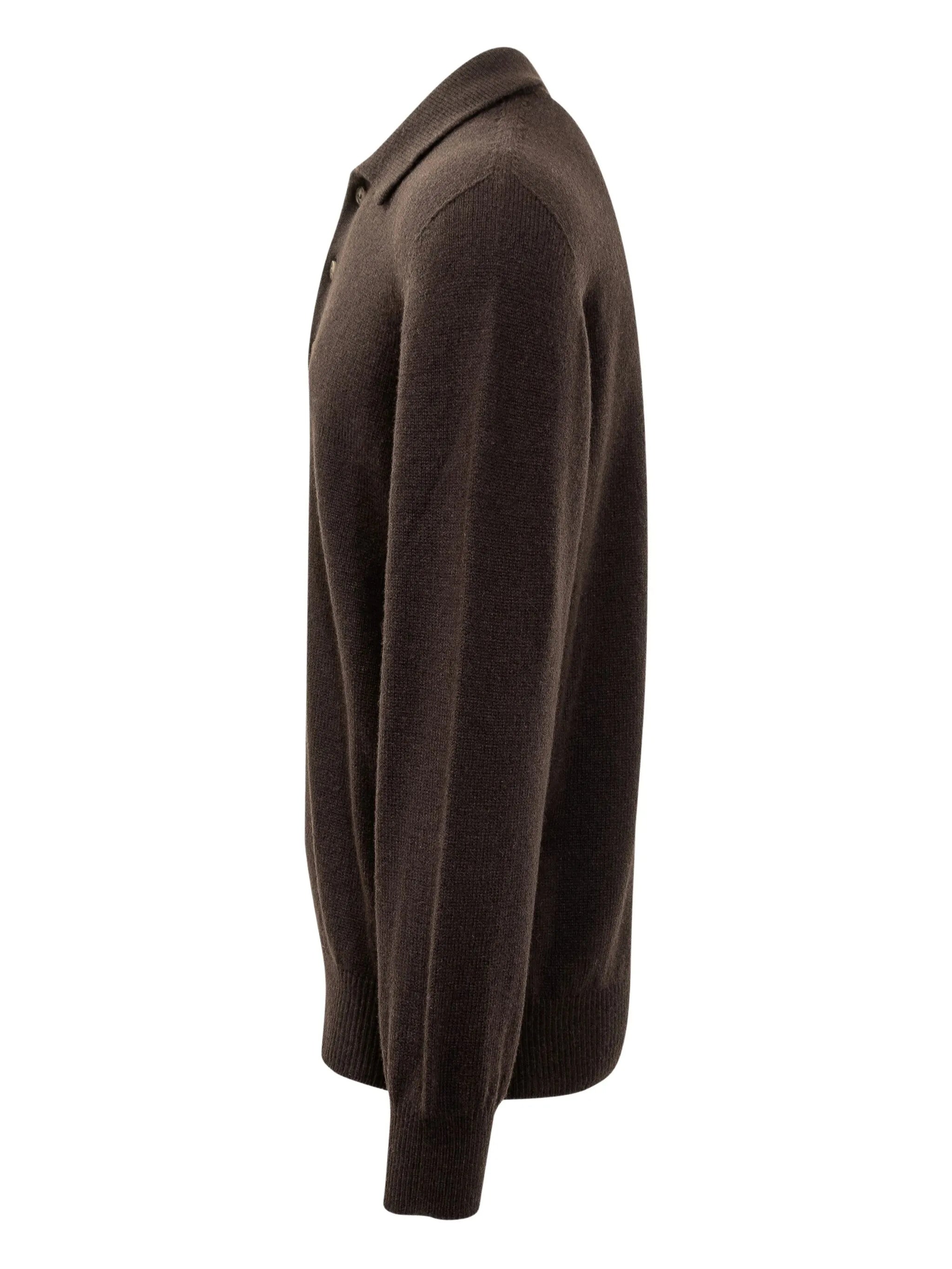 A PAPER KID Men's Merino Wool Polo Shirt