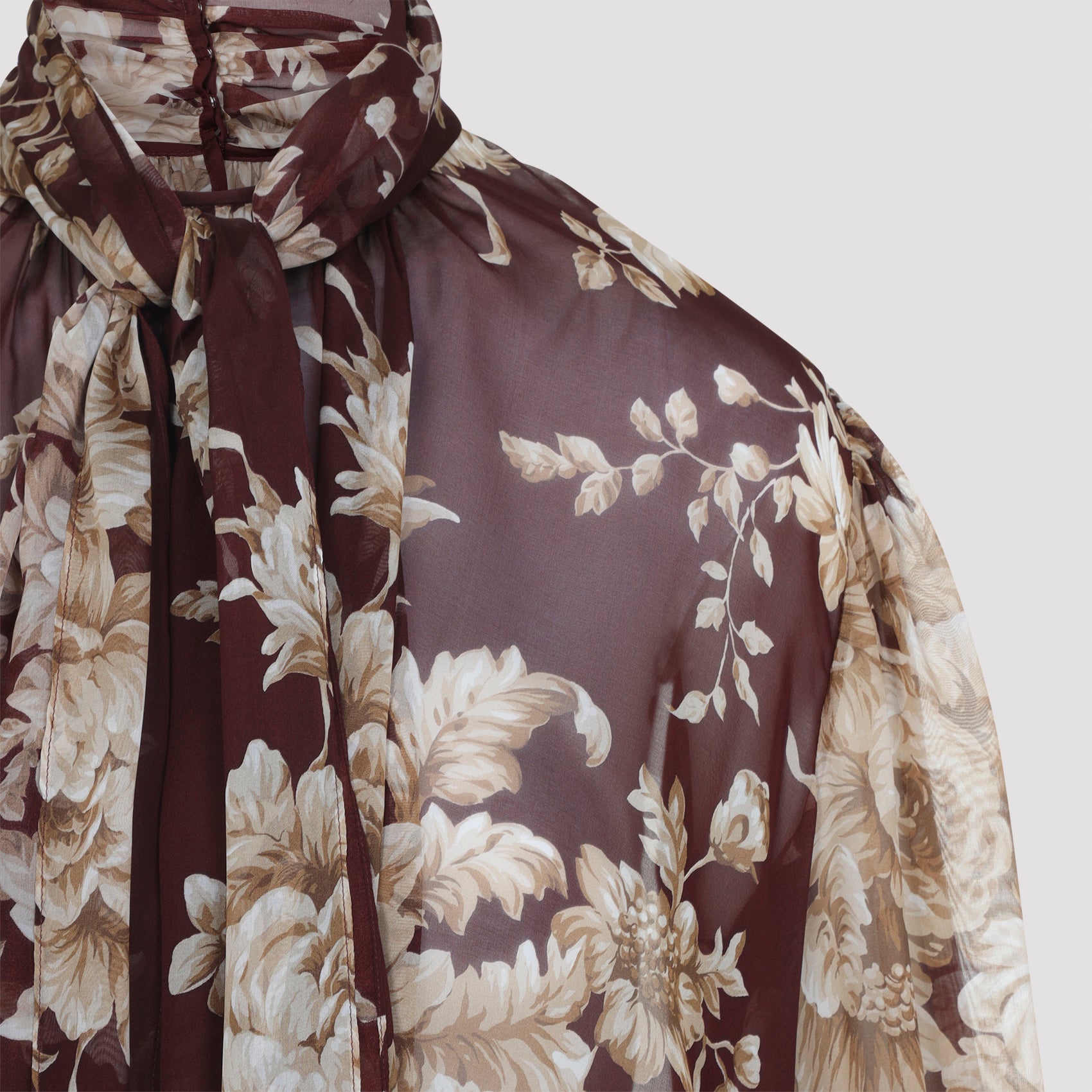 DOLCE & GABBANA Luxurious Silk Shirt for Women - Autumn/Winter Collection