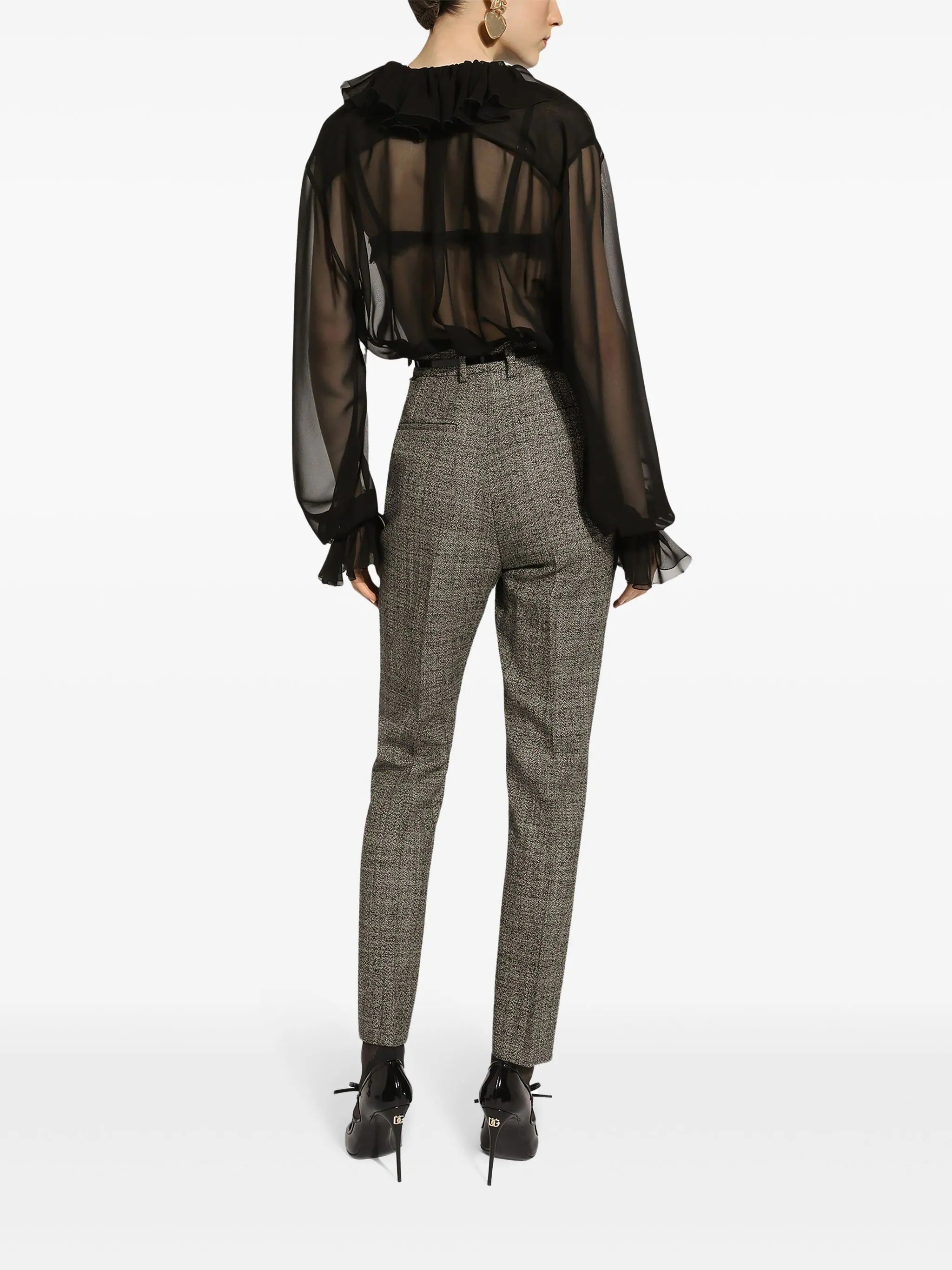 DOLCE & GABBANA Silk Blouse for Women - Timeless Elegance