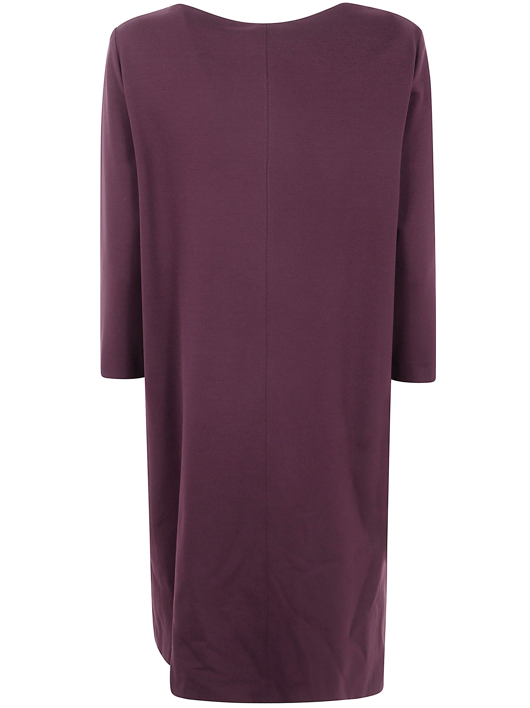 LIVIANA CONTI Boat Neck Mini Dress