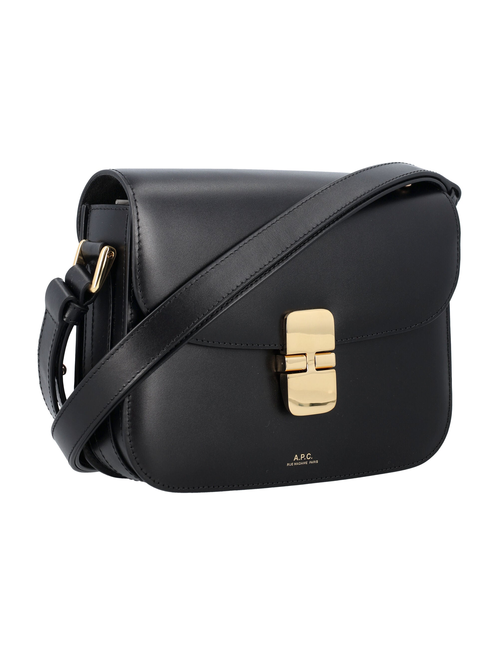 A.P.C. Mini Foldover Handbag with Adjustable Strap
