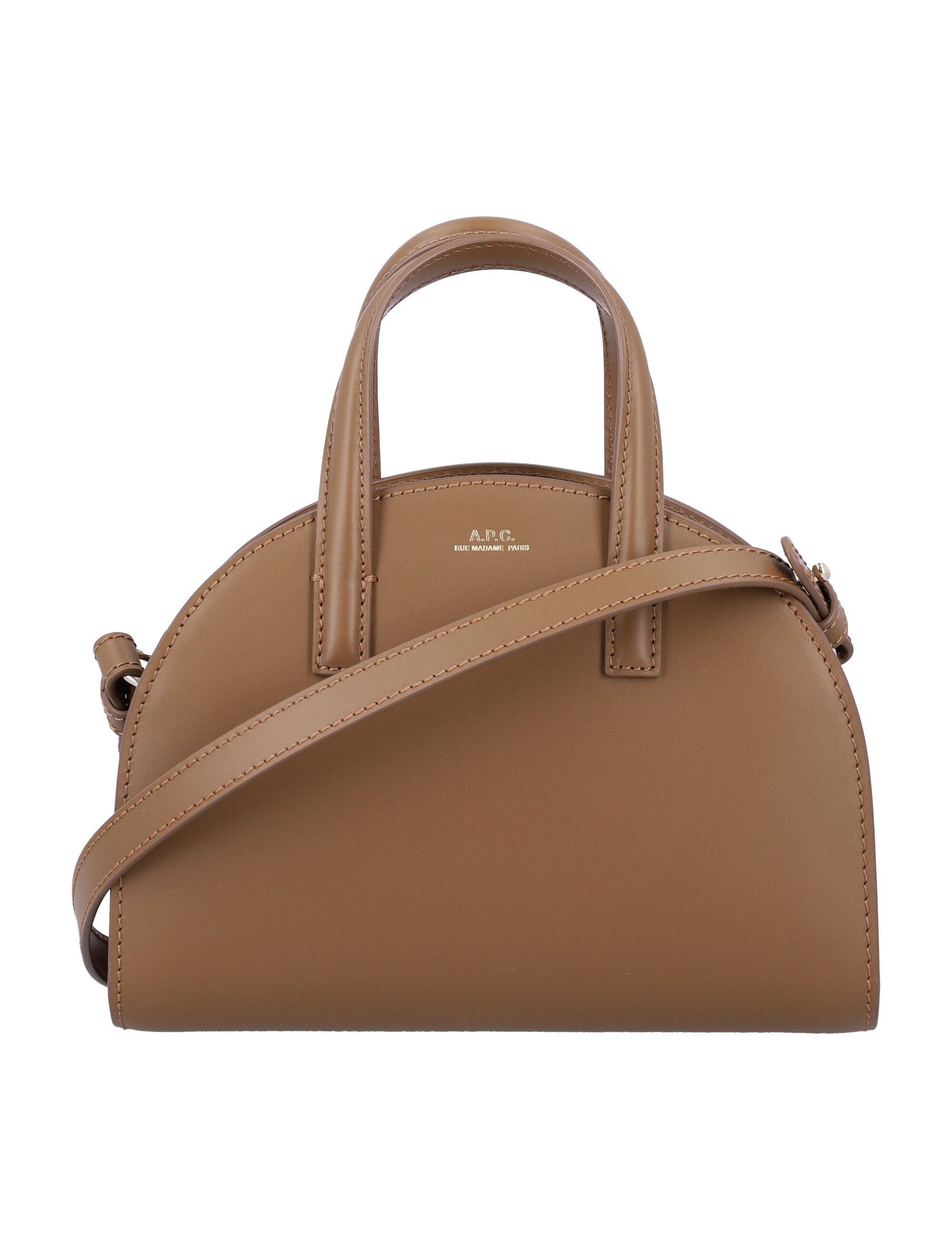A.P.C. Mini Leather Tote Handbag