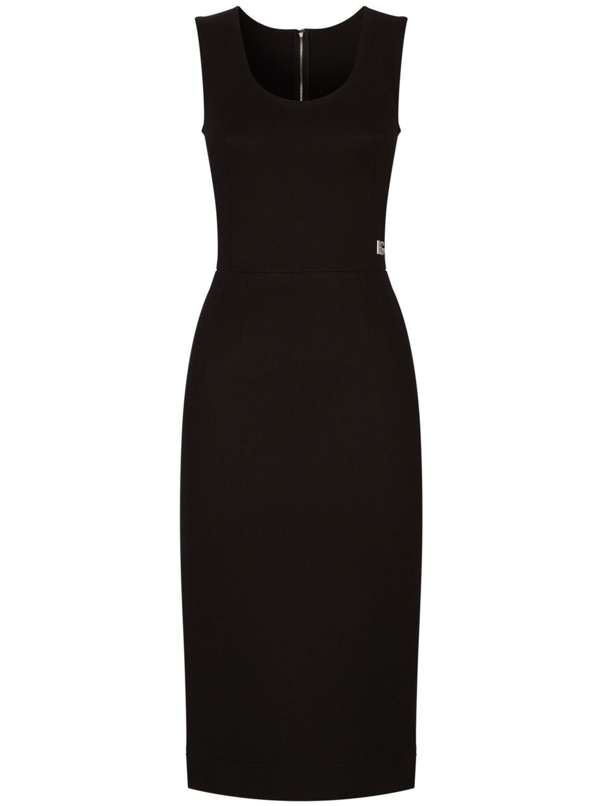 DOLCE & GABBANA Sleeveless Rib Midi Dress