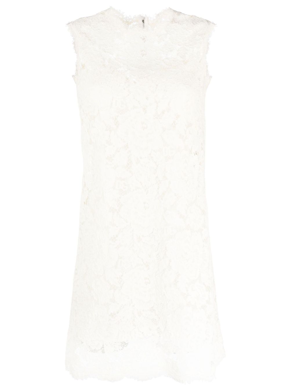 DOLCE & GABBANA Sleeveless Mini Lace Dress