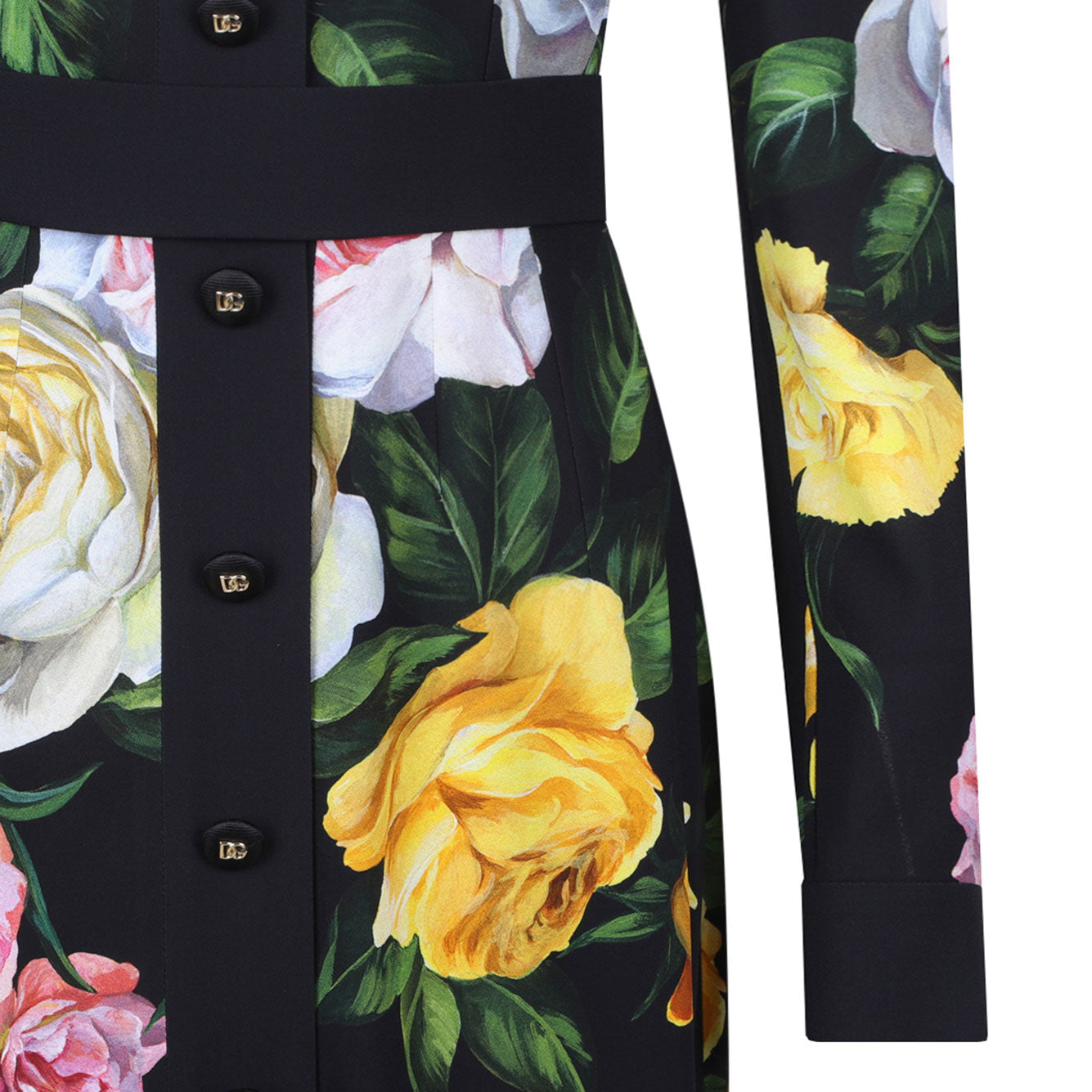 DOLCE & GABBANA Mini Peonie Rose Dress for Women