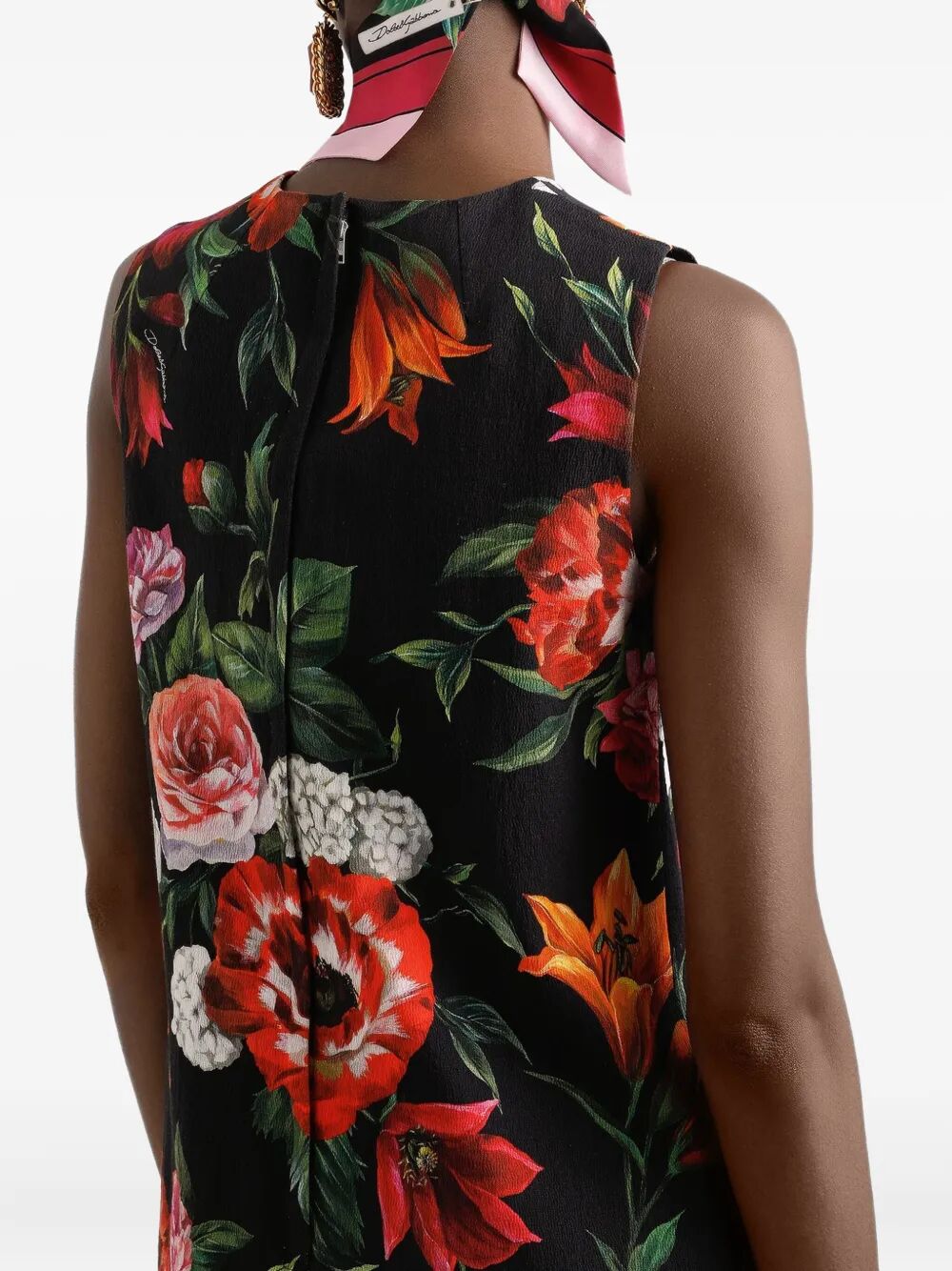 DOLCE & GABBANA Floral-Print Mini Dress for Women