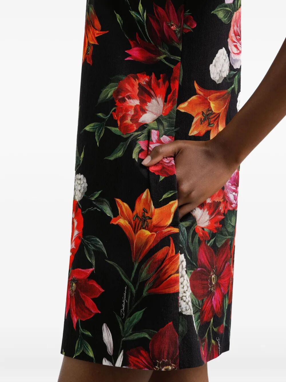 DOLCE & GABBANA Floral-Print Mini Dress for Women