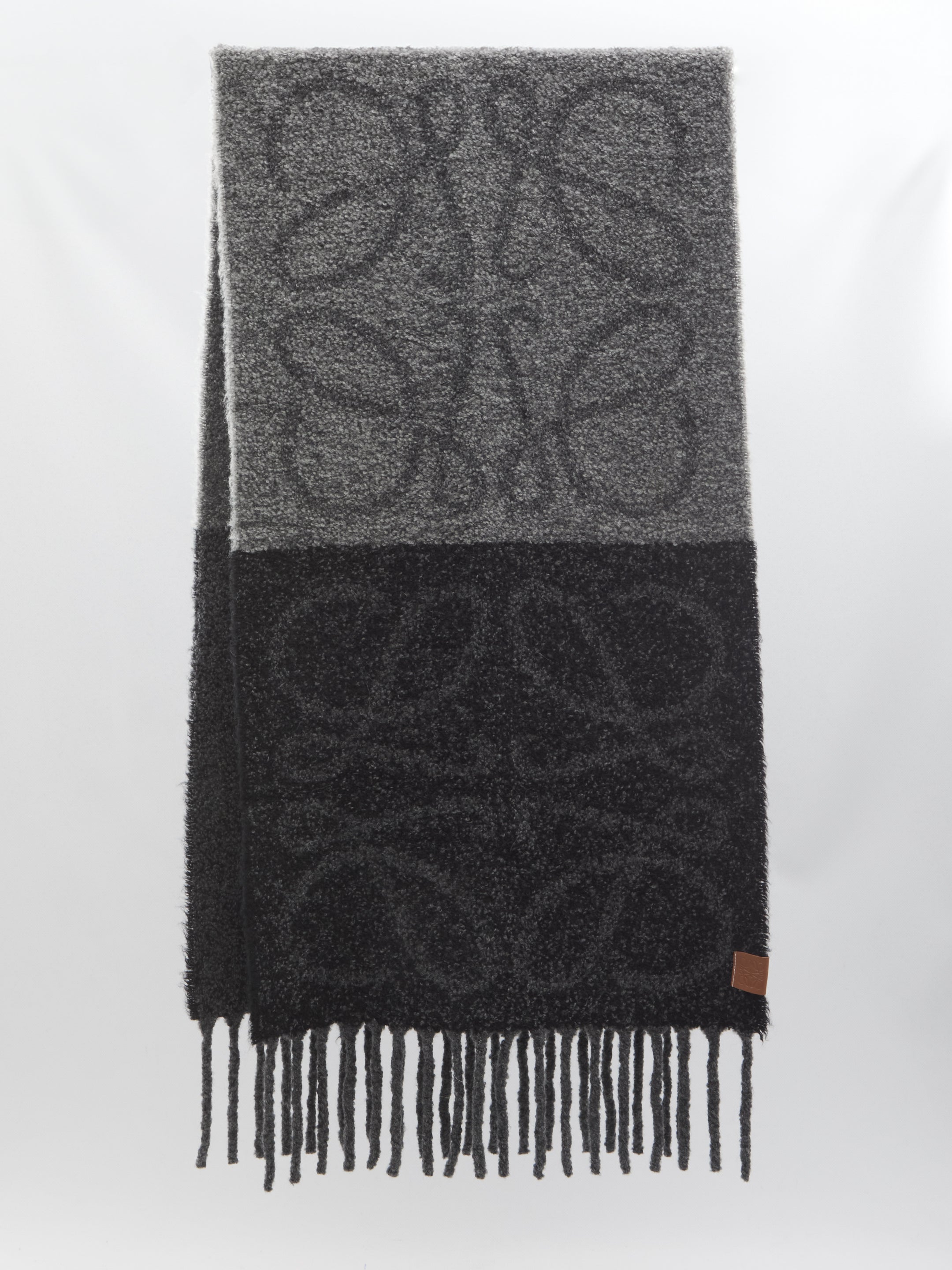 LOEWE Anagram Motif Scarf 47x184cm