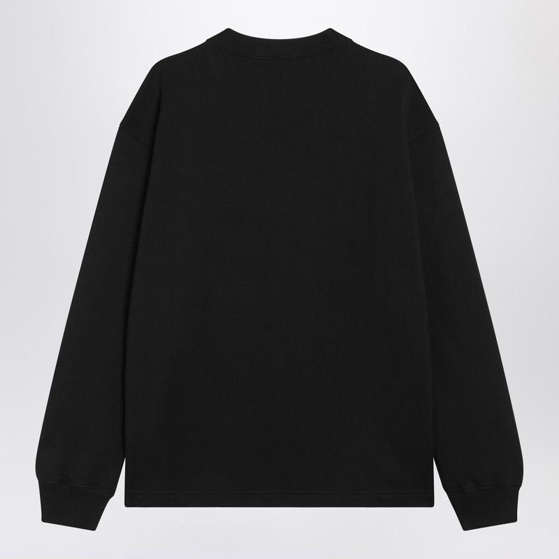 DOLCE & GABBANA Cotton Sweatshirt with Logo Patch