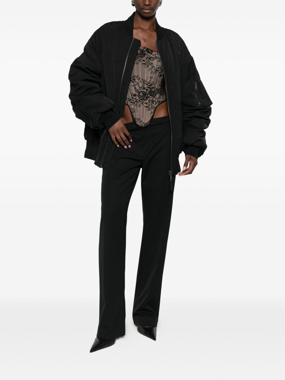 DOLCE & GABBANA Ruched Zip Fastening Jacket for Women