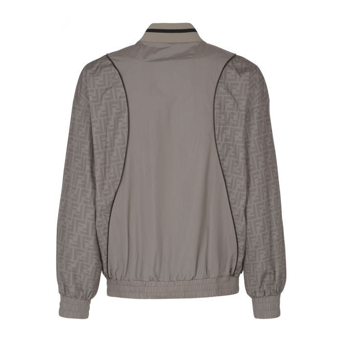 FENDI Men's Bomber Jacket with Piping