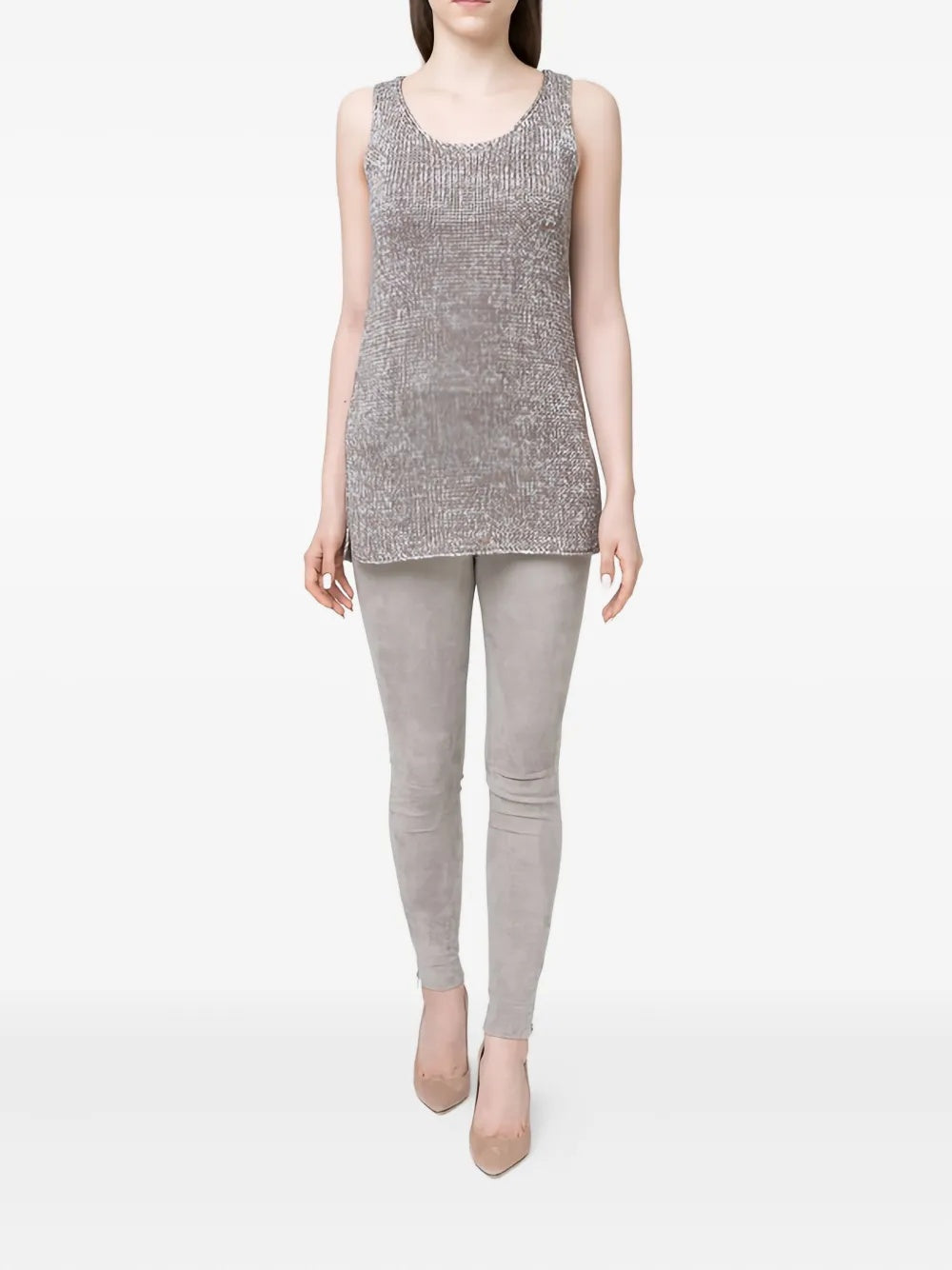 FABIANA FILIPPI Chic Leather Trousers for Women
