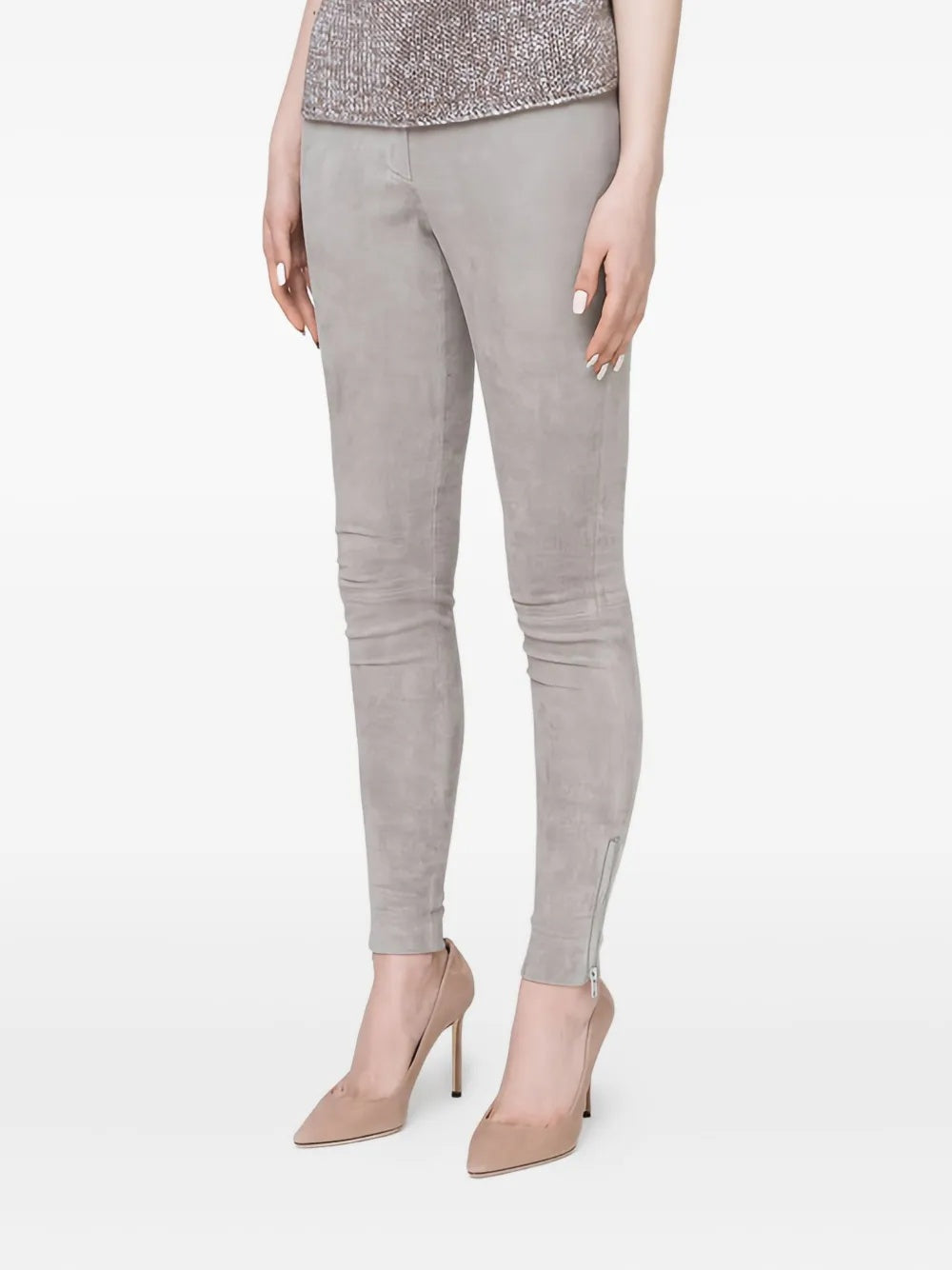 FABIANA FILIPPI Chic Leather Trousers for Women