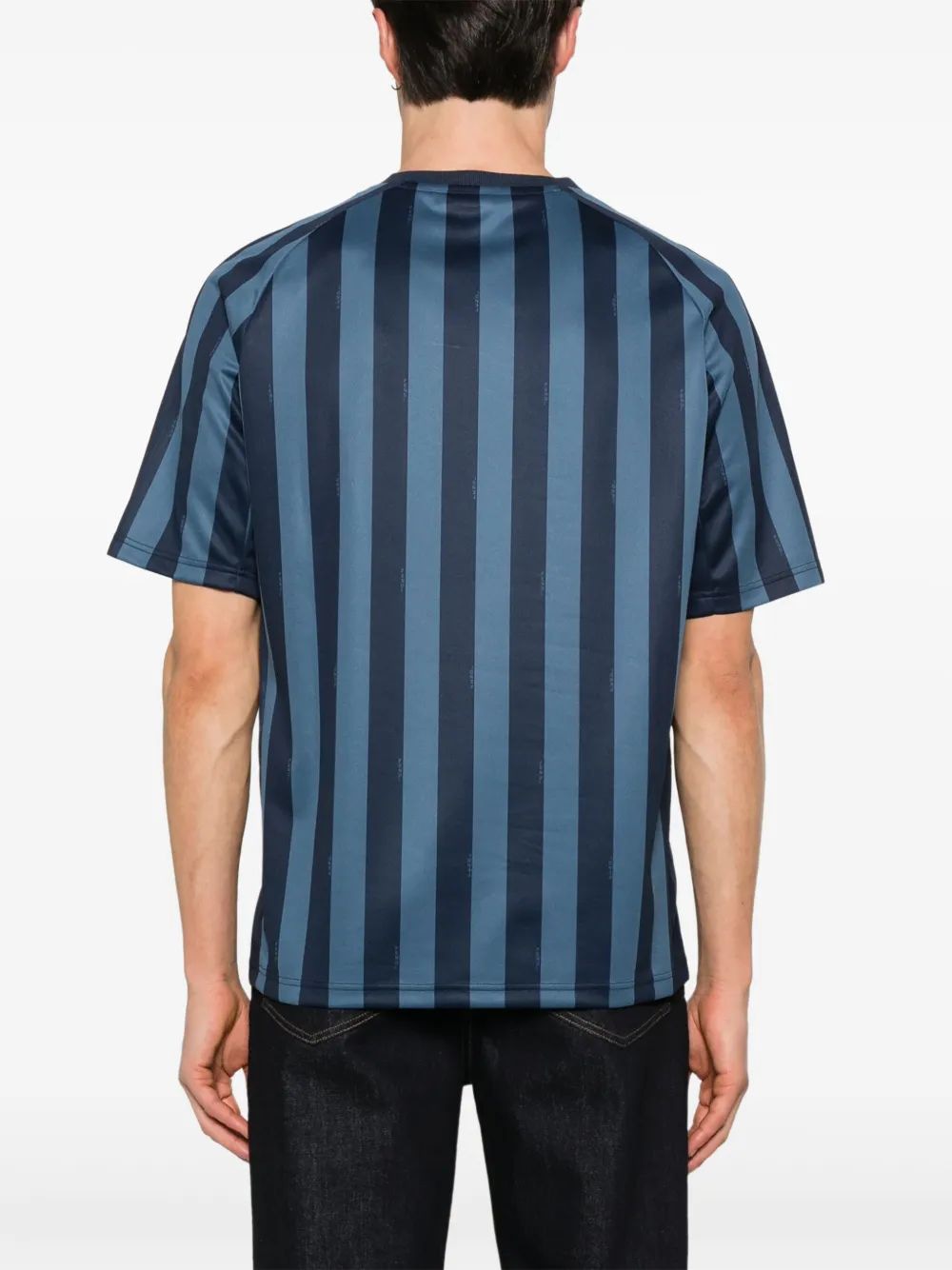 FENDI Printed Polyester T-Shirt with FF Crest Design