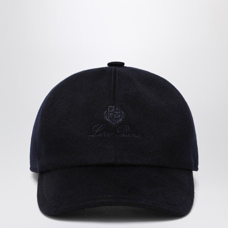 LORO PIANA Cashmere Beanie with Visor for Men - FW25