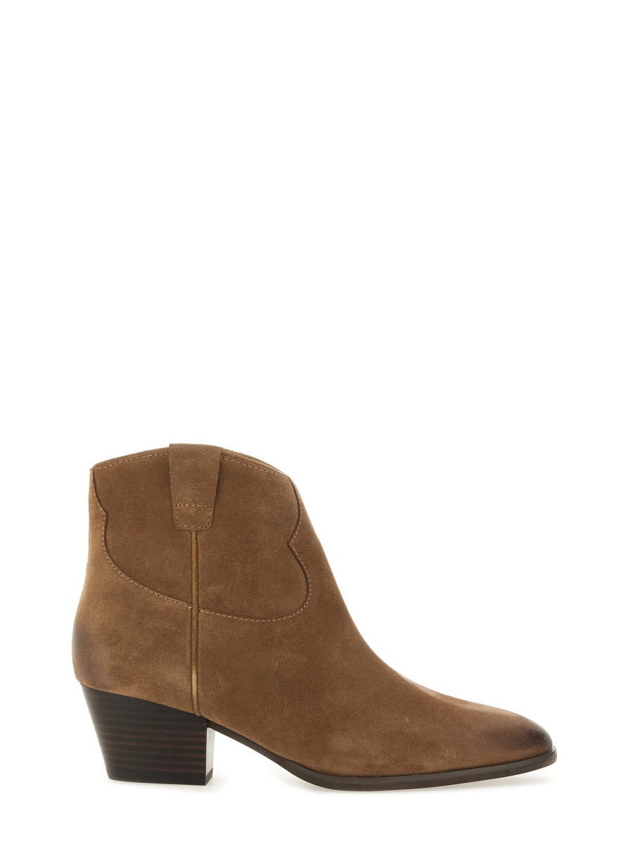 ASH Fandango Leather Ankle Boots for Women