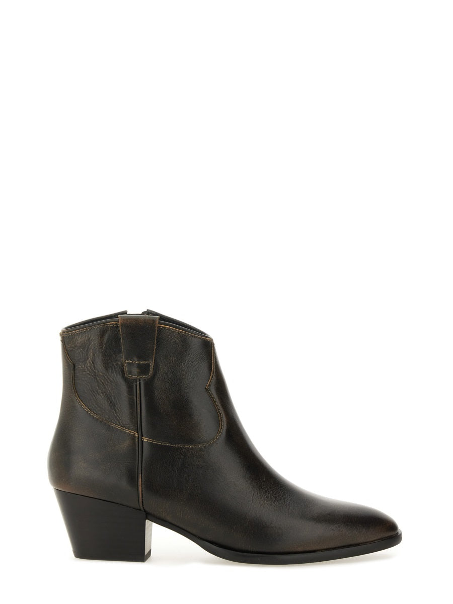 ASH Womens Leather Hunger Boot