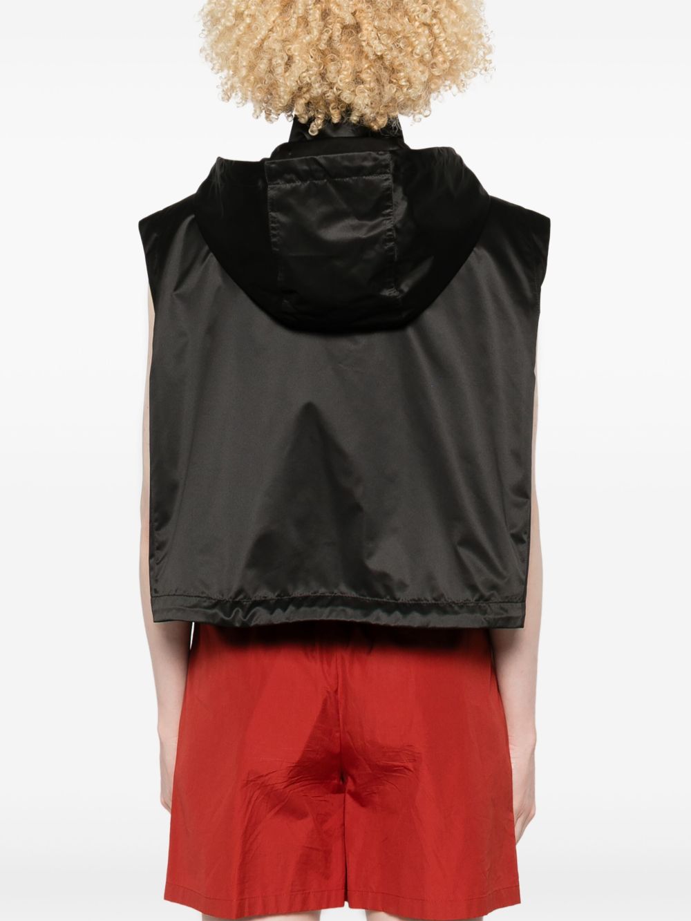 FENDI Hooded Zipped Vest for Women