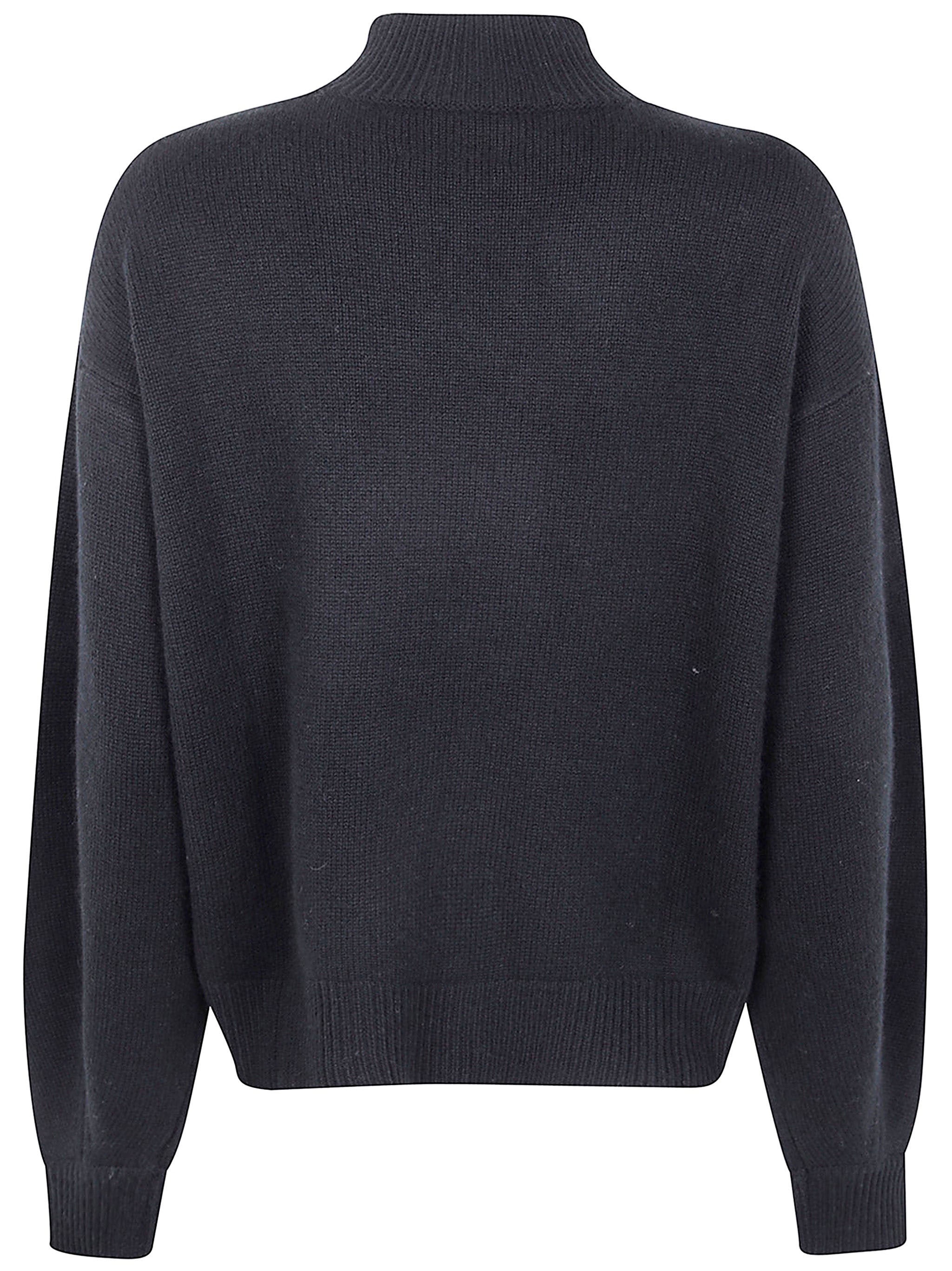 KUJTEN Fany Mock Neck Cashmere Sweater