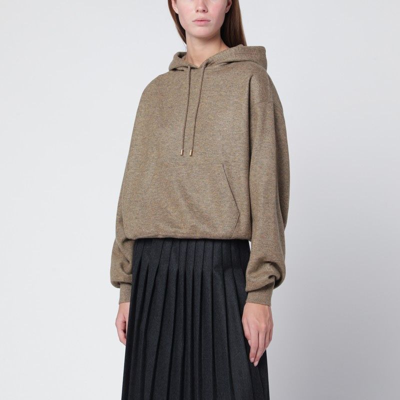 LORO PIANA Cozy Cashmere Blend Hoodie for Women - FW25