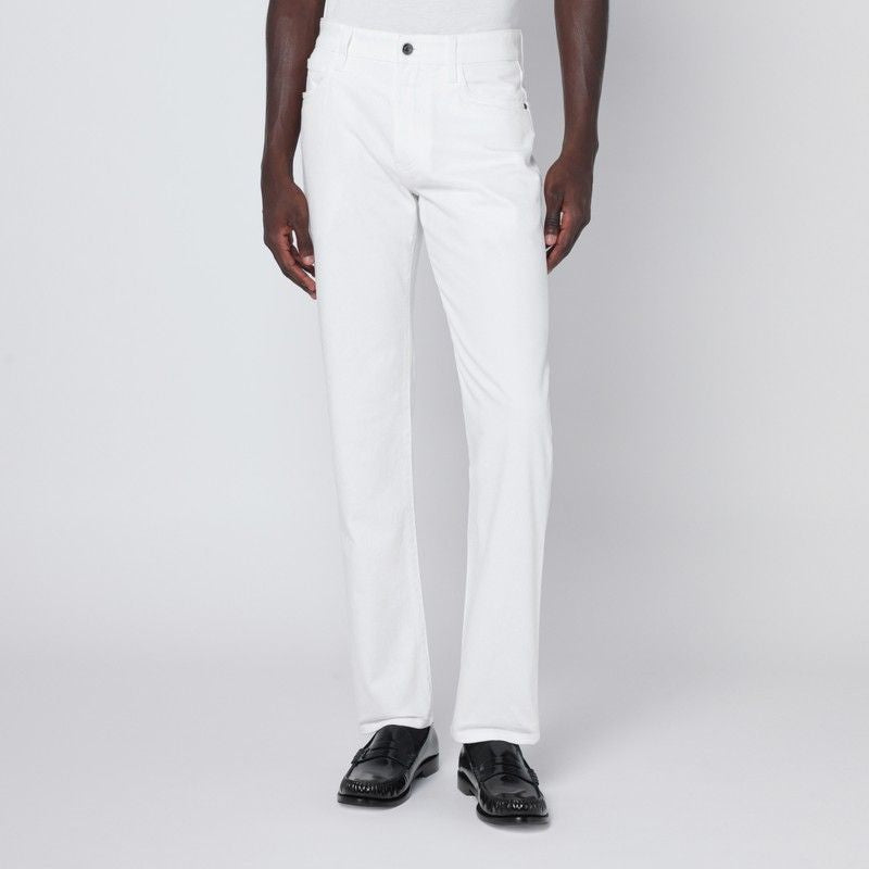 LORO PIANA Classic Cotton Trousers for Men - FW25