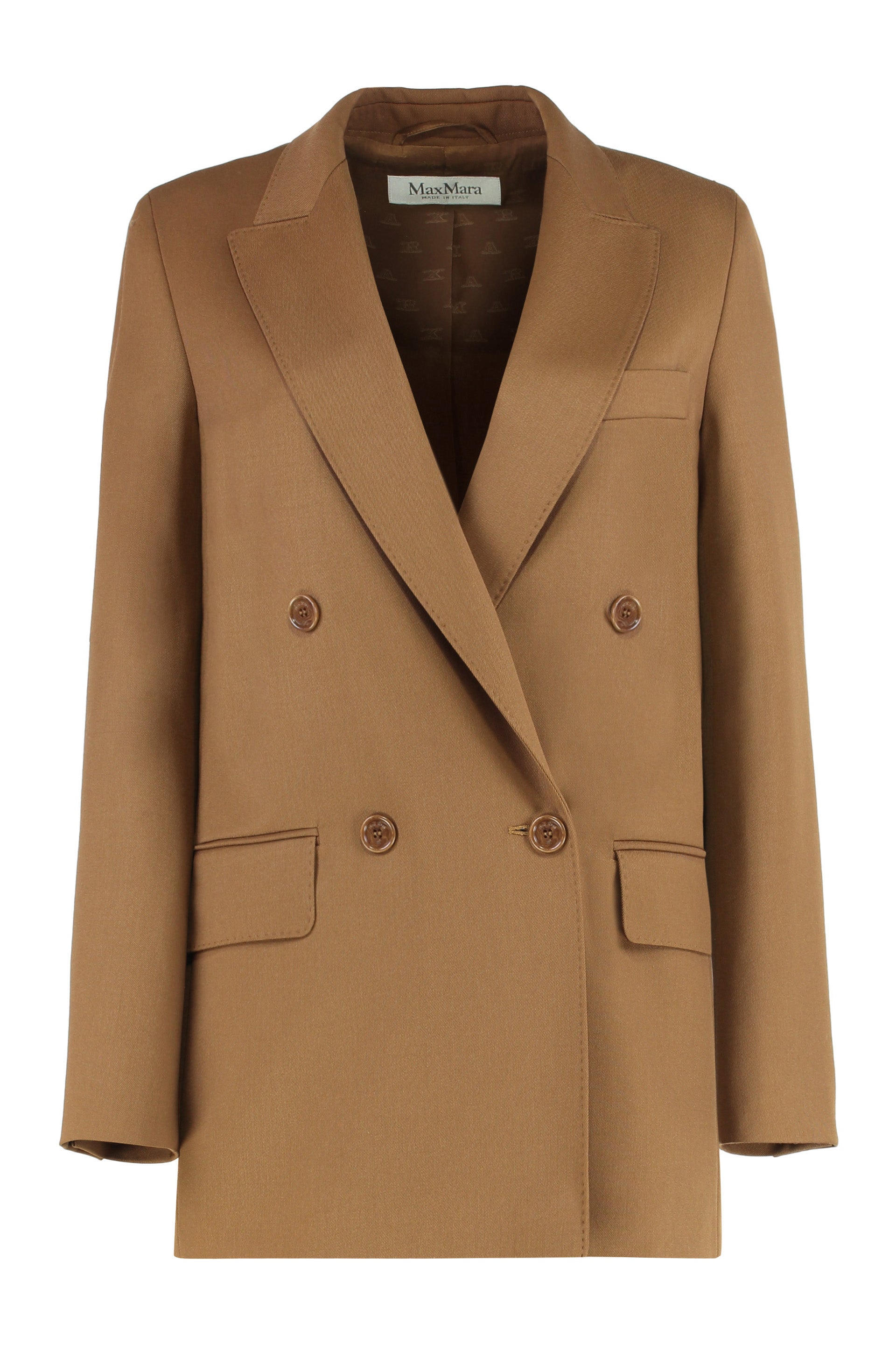MAX MARA Double-Breasted Wool Blazer for Women