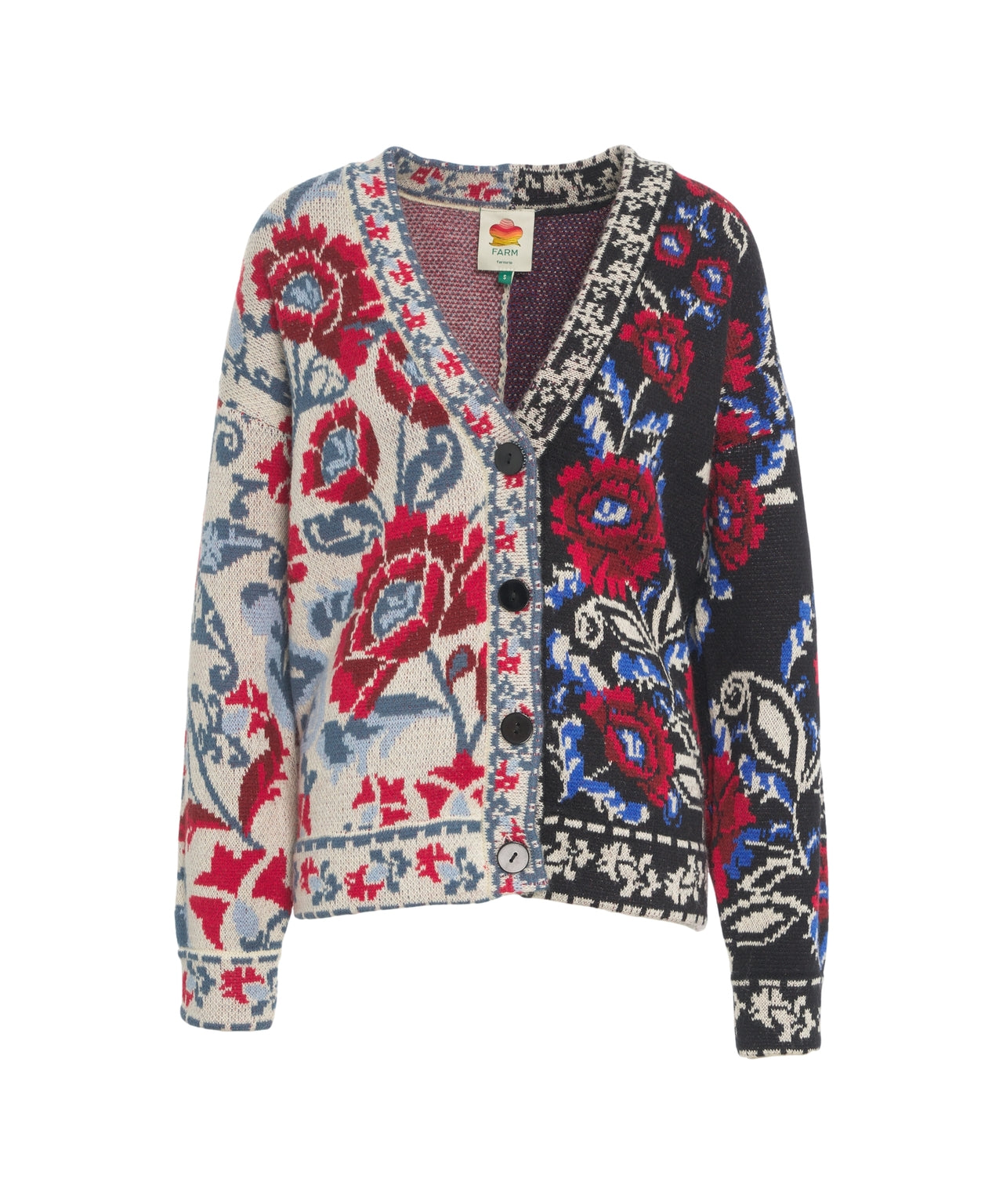 FARM RIO Ethnic Pattern Cardigan for Women