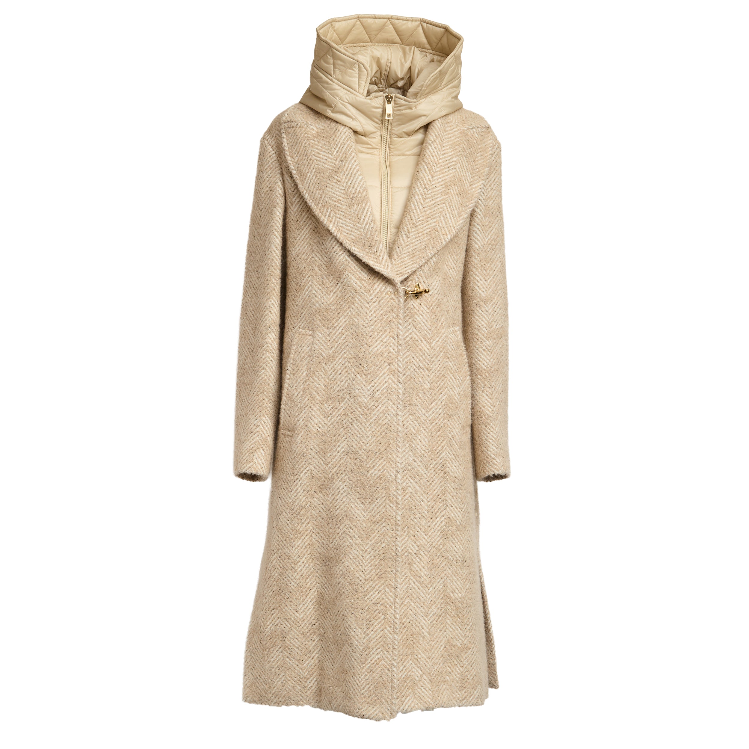 FAY Double Front Jacket with Hood for Women