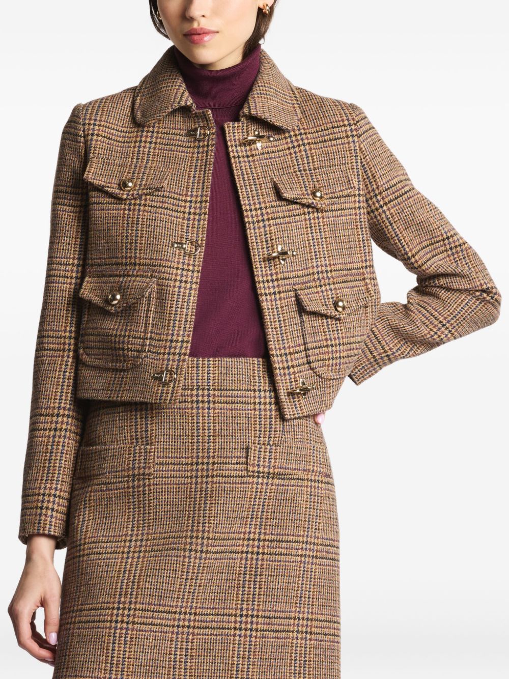 FAY Women's Elegant Wool Jacket