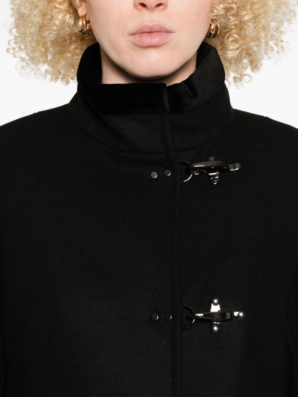 FAY Elegant Virgin Wool Blend Jacket for Women - FW25