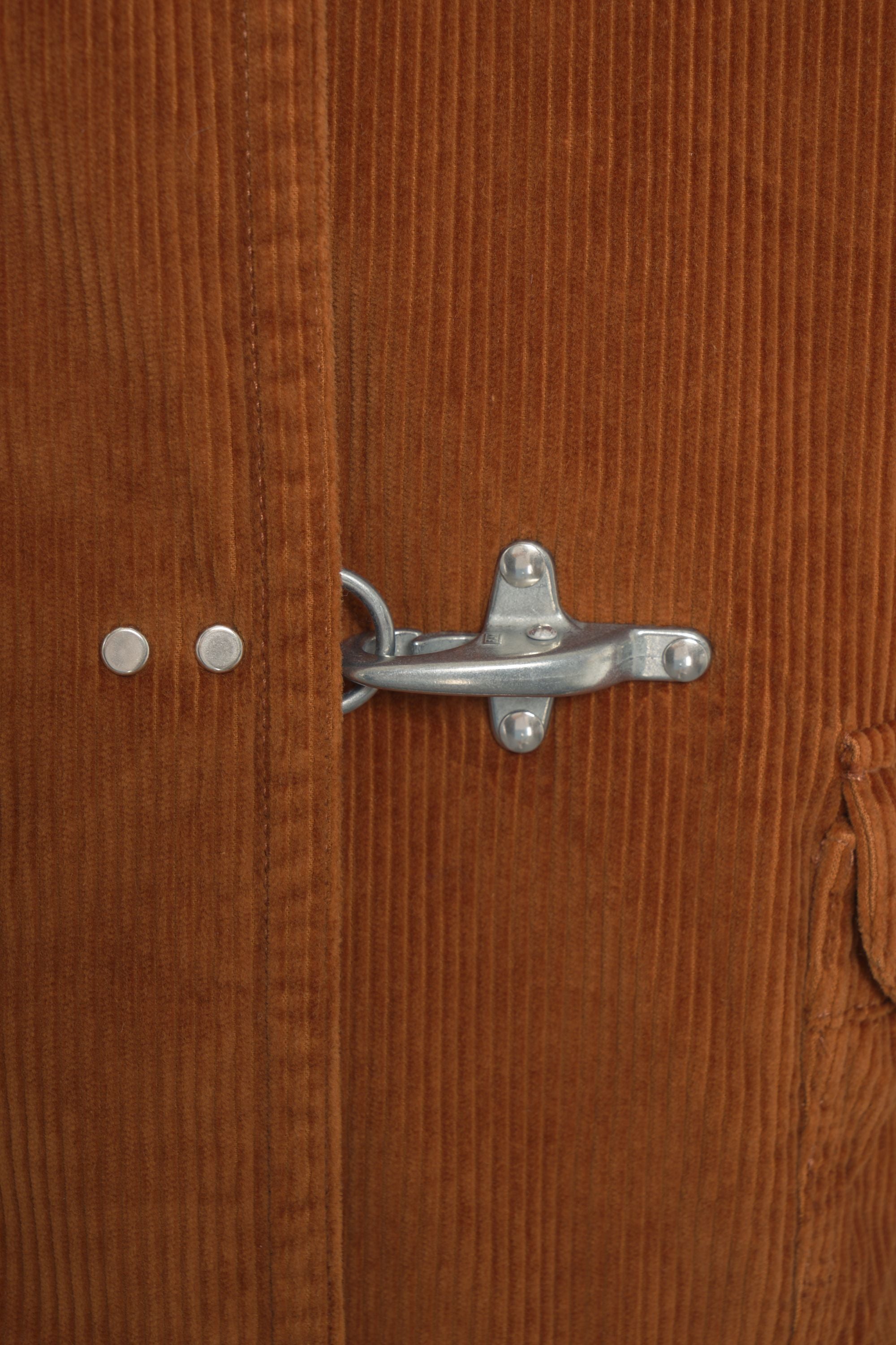 FAY Classic Hook Closure Jacket with Flap Pockets