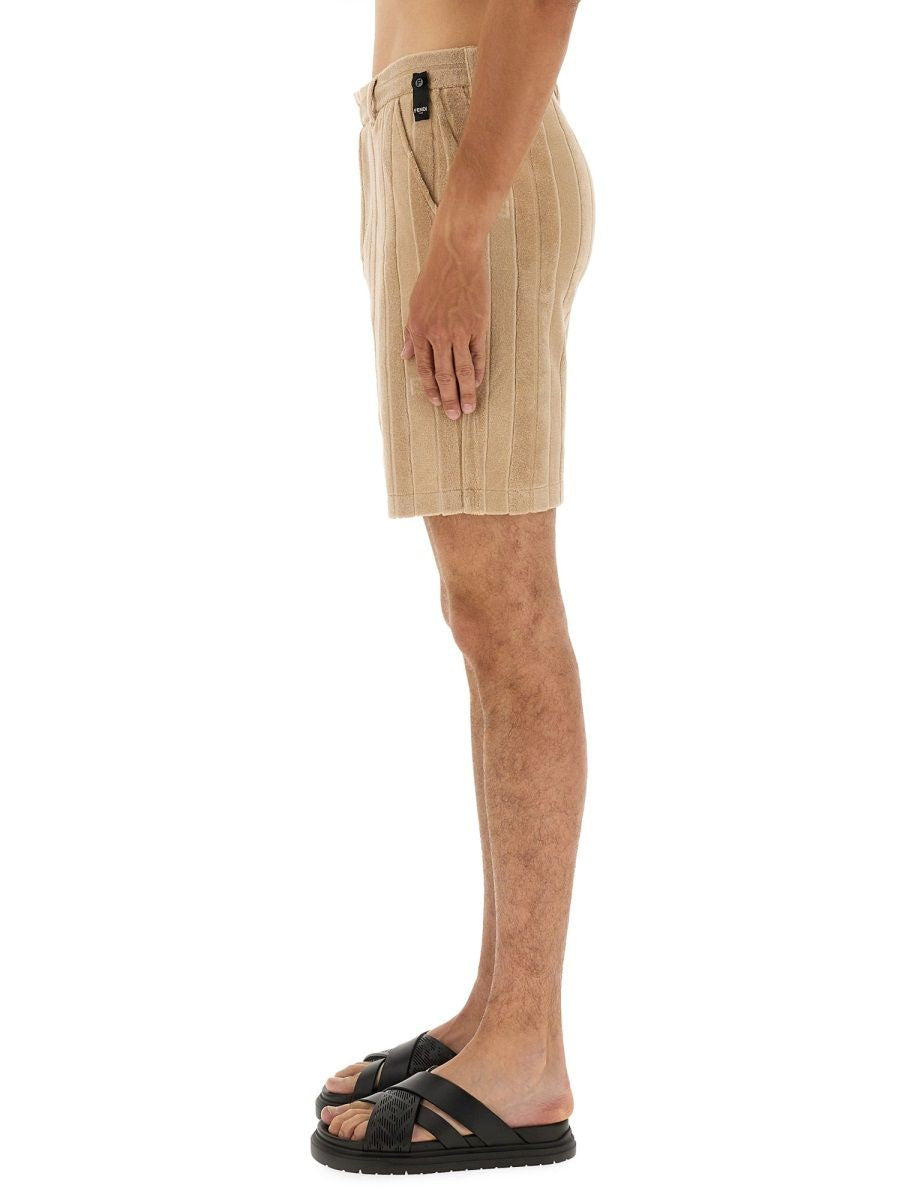FENDI Essential Cotton Shorts for Men