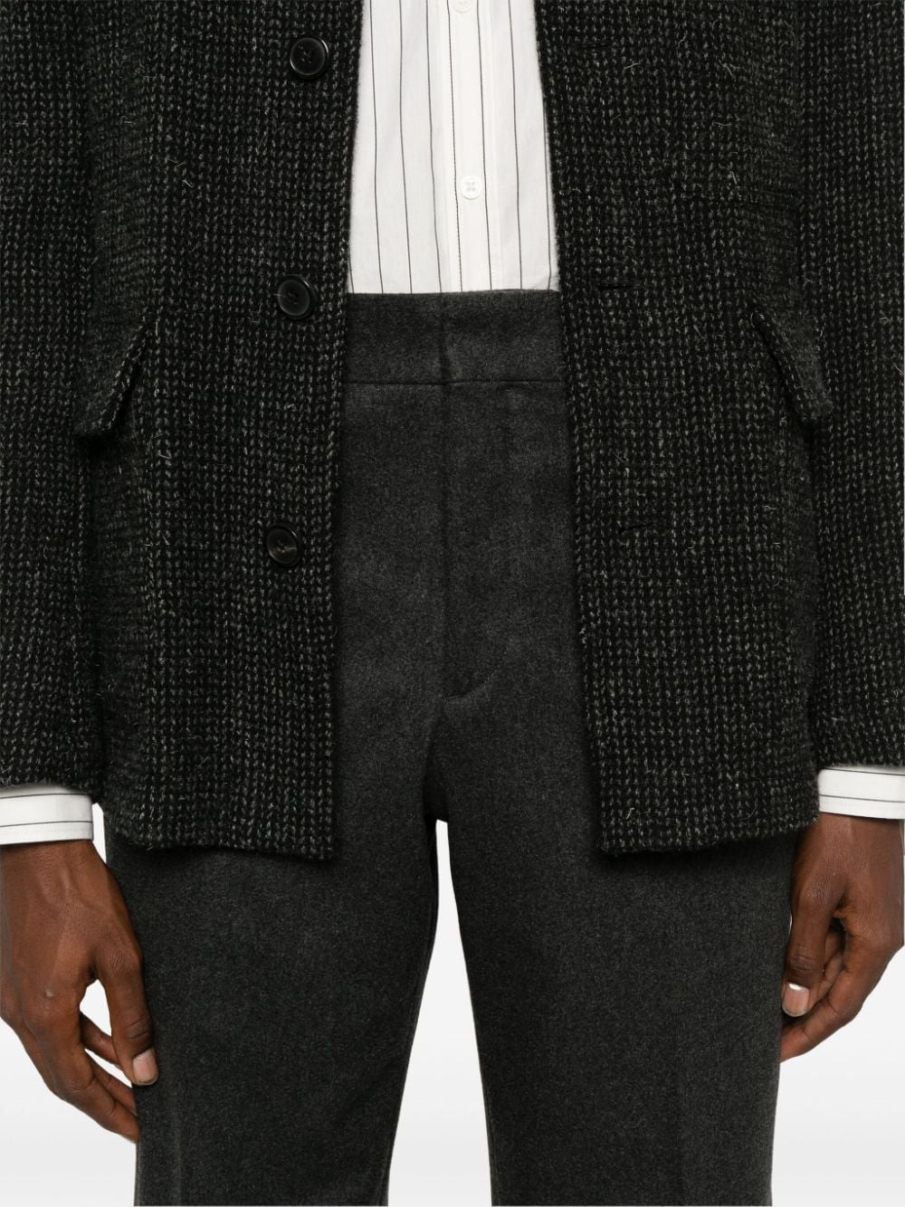 FENDI Luxury Cashmere Trousers for Men - Fall/Winter 2024