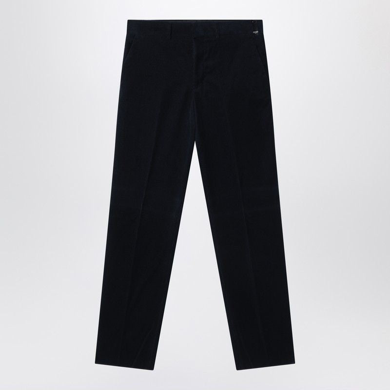 FENDI Velvet Trousers for Men - Fall/Winter 2024